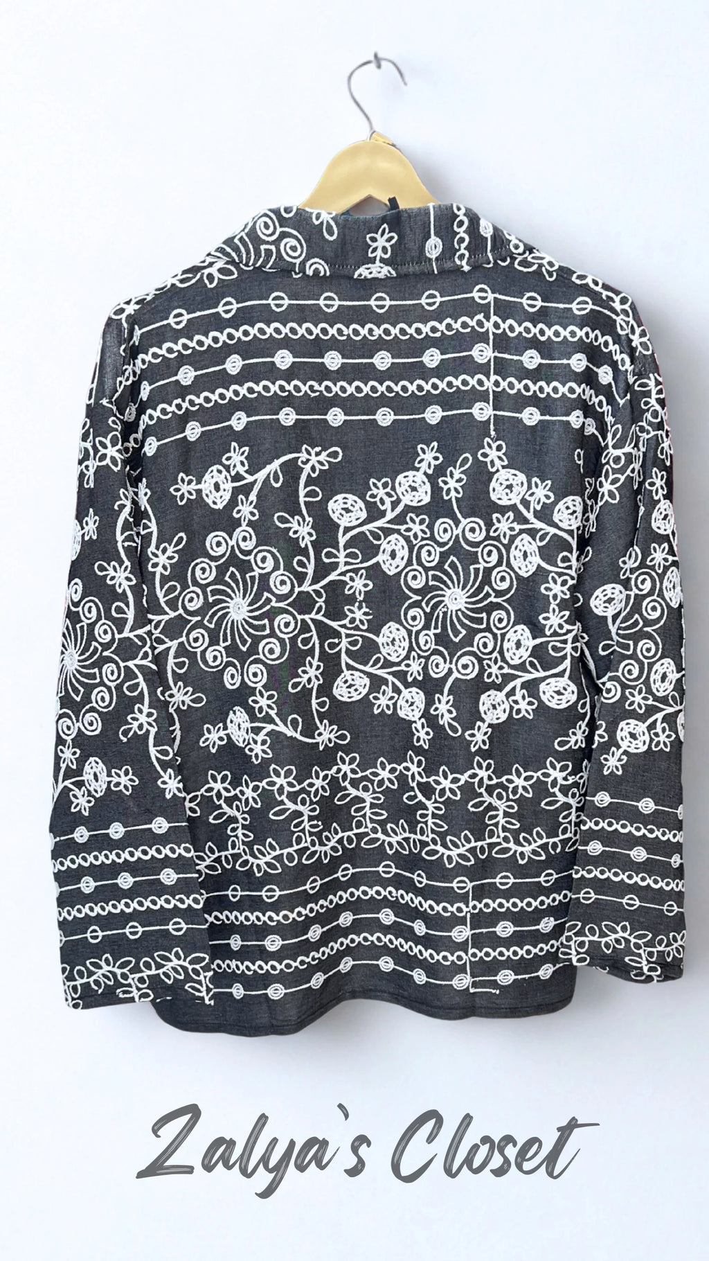 Fully Embroidered Shirt image 3