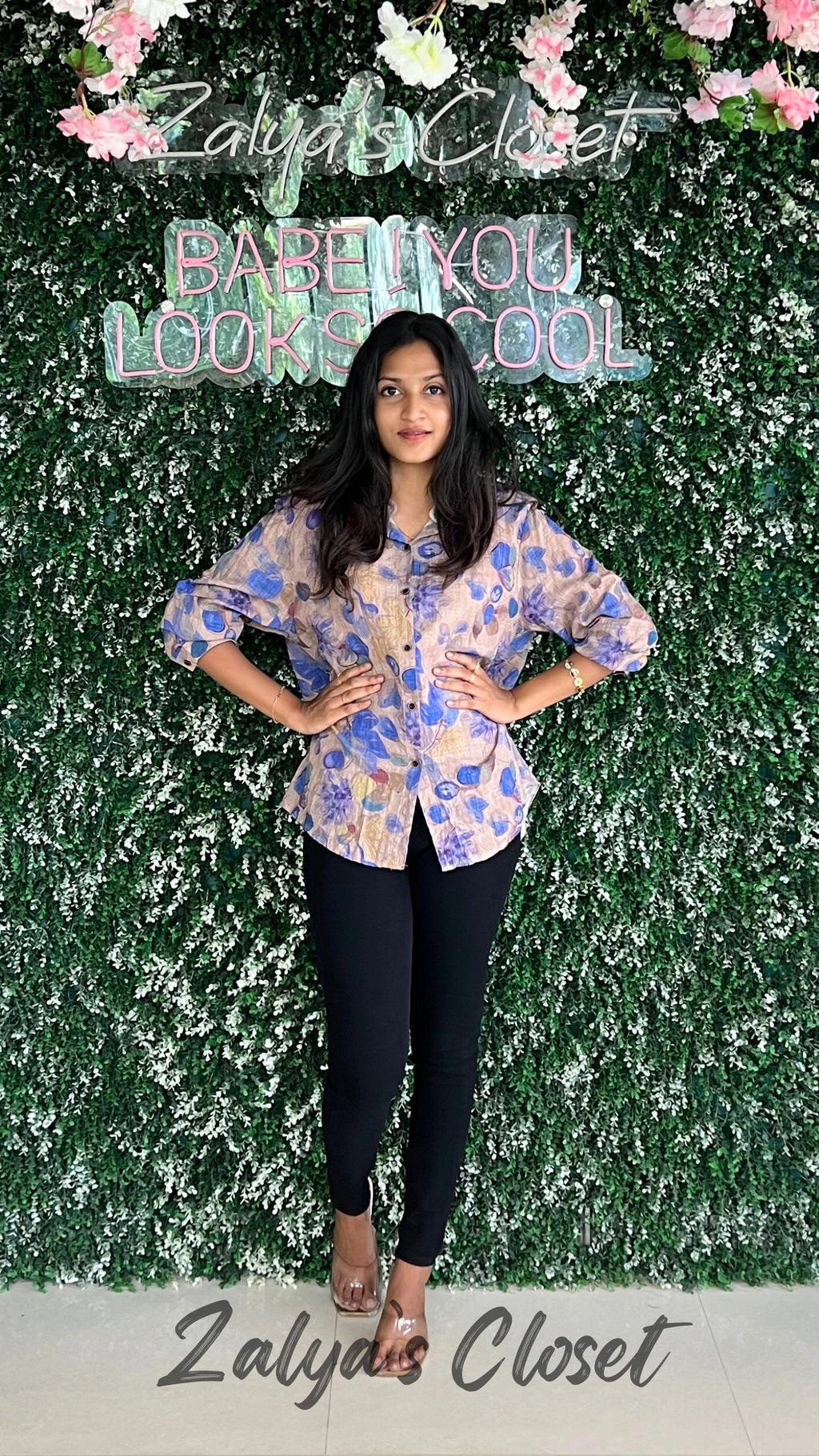 Imported Floral Printed Soft Shirts image 11