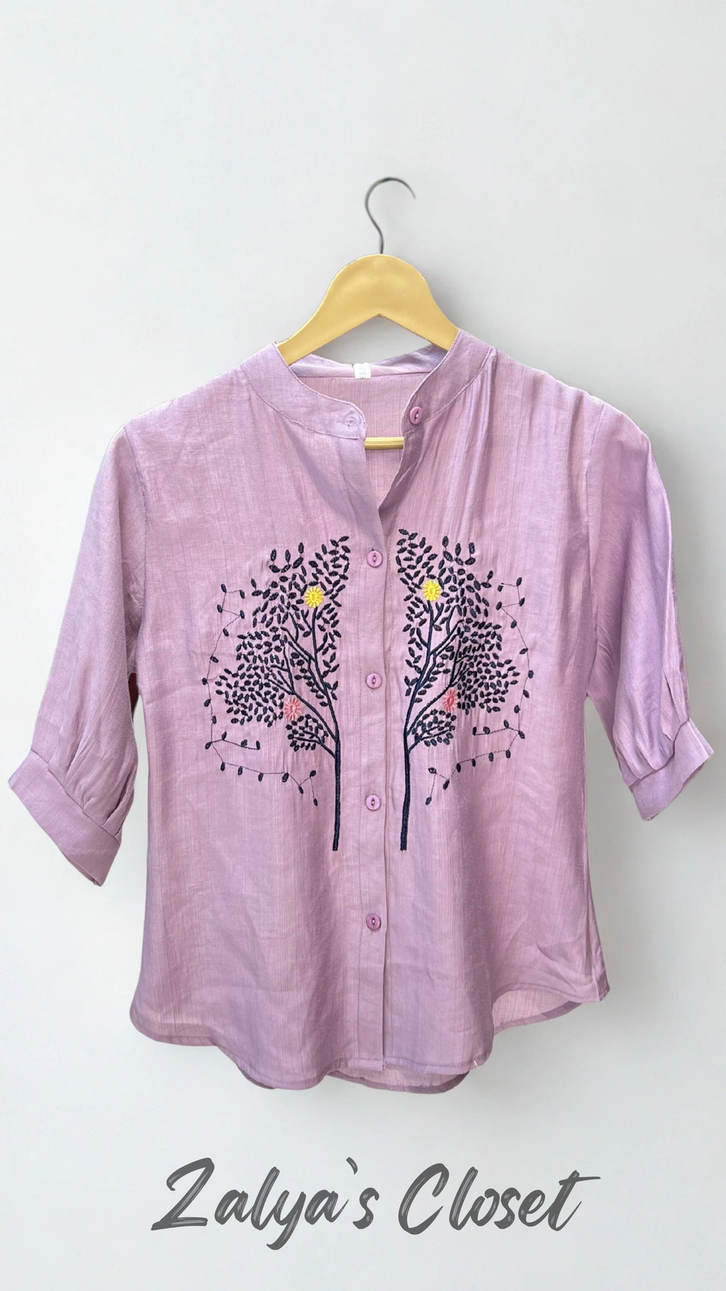 Middle Embroidered Tops image 5