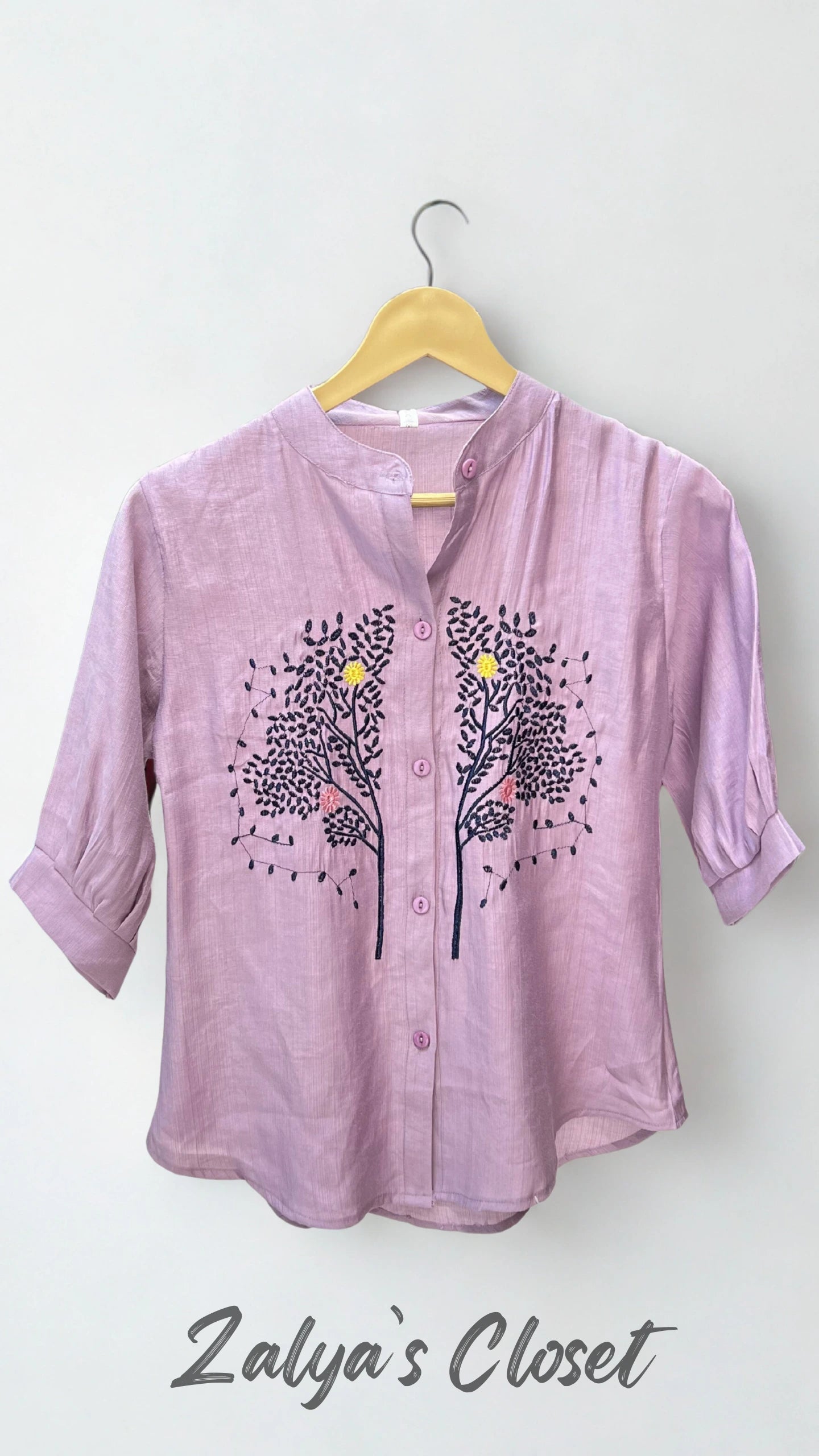 Middle Embroidered Tops image 5