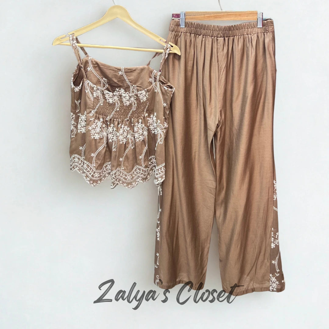 Top and Pant Side Printed Co-ord Set image 11