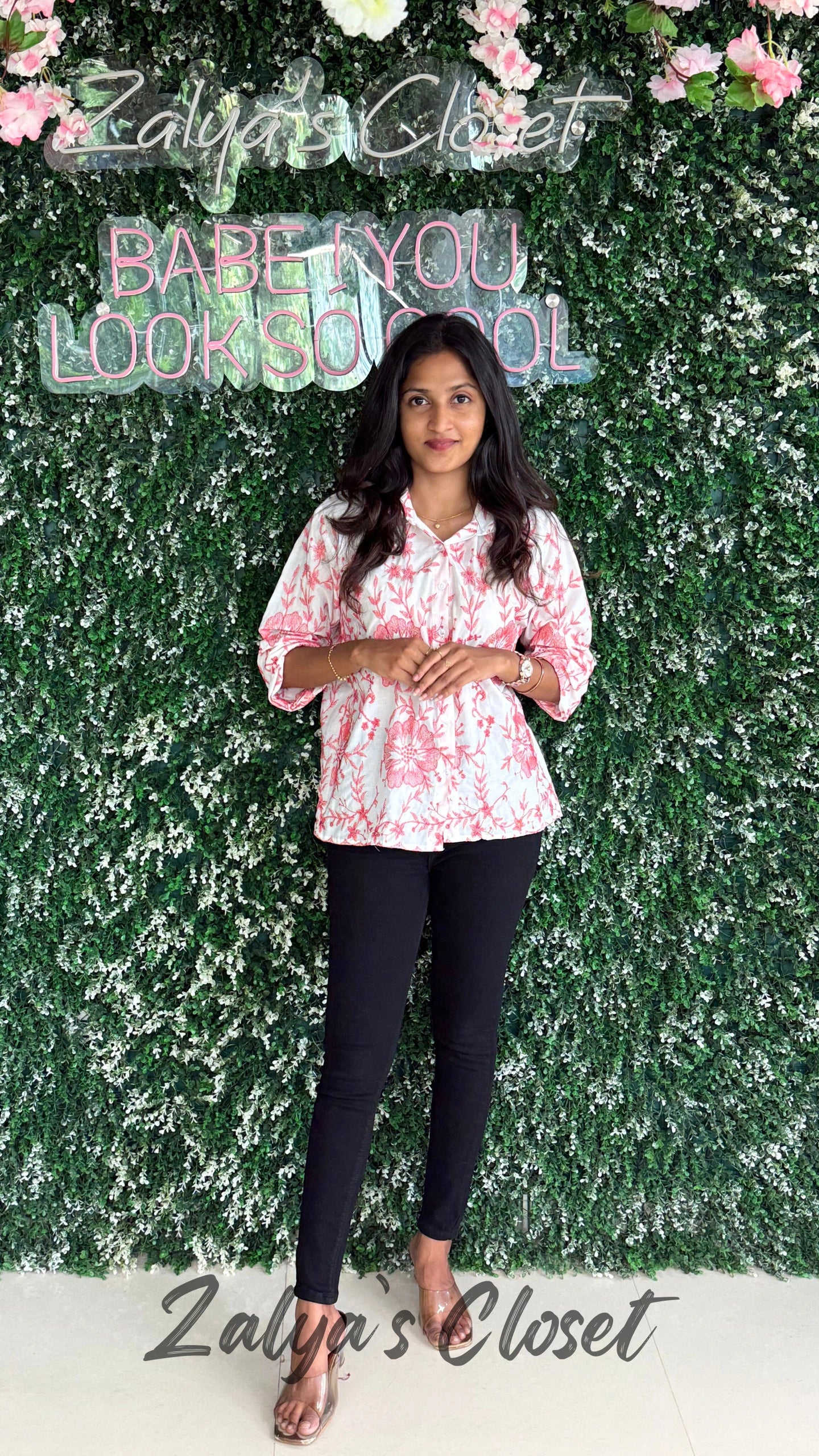 Flower Embroidered Tops image 14