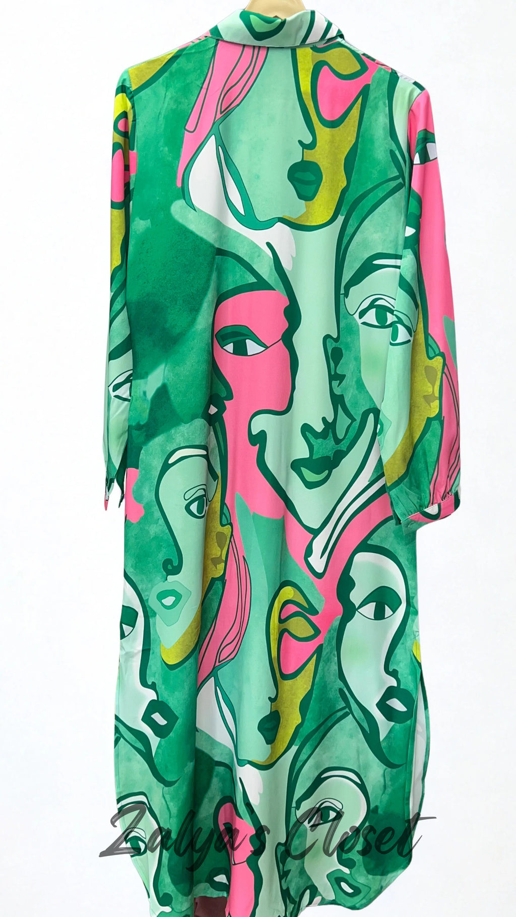 Funky Printed Shirt Dress image 10