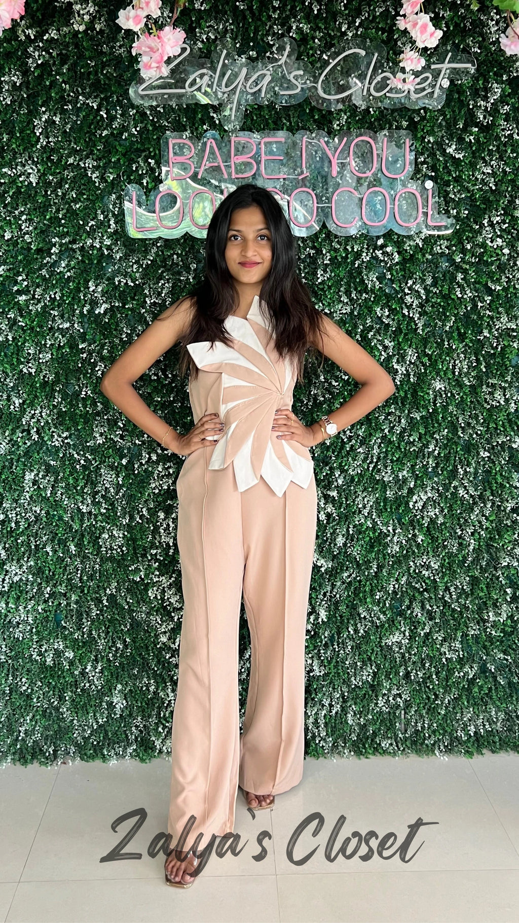 Imported Flower Designer Jumpsuit image 4