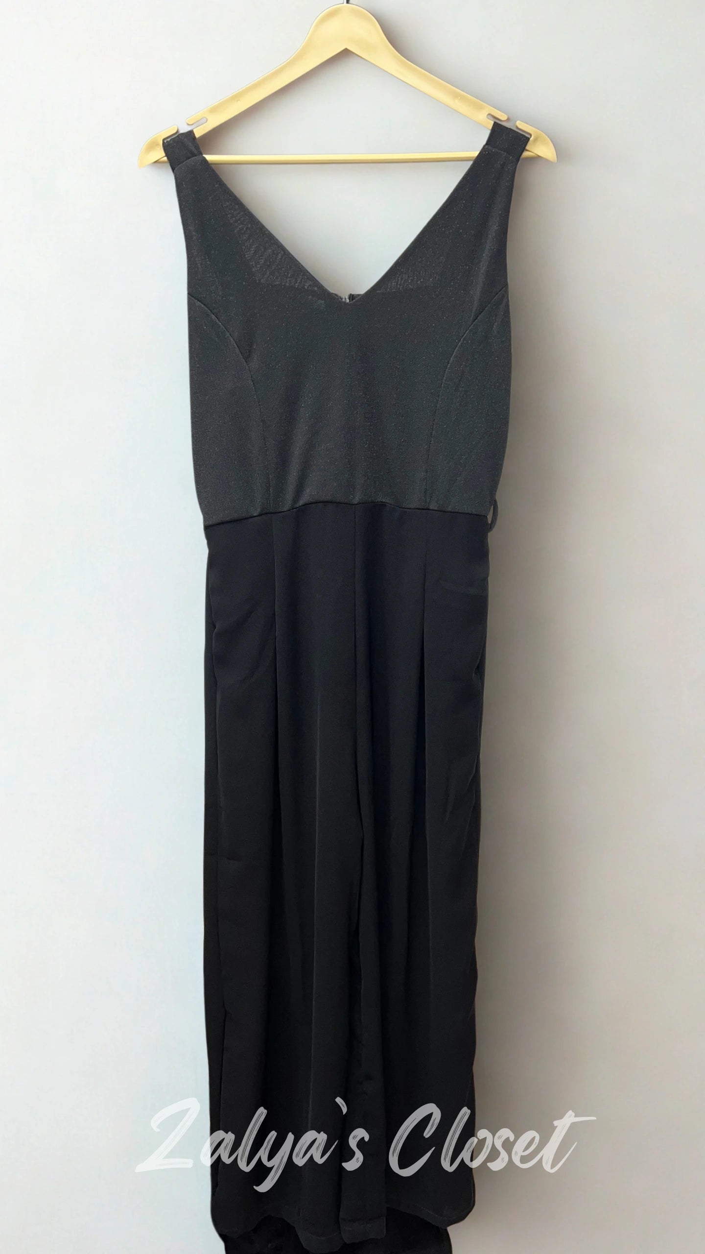 Party Wear Half Shimmer Jumpsuit image 8