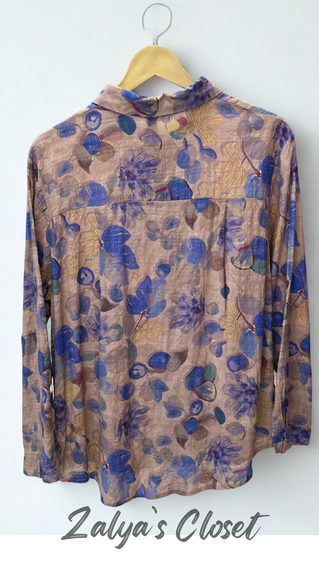 Imported Floral Printed Soft Shirts image 3