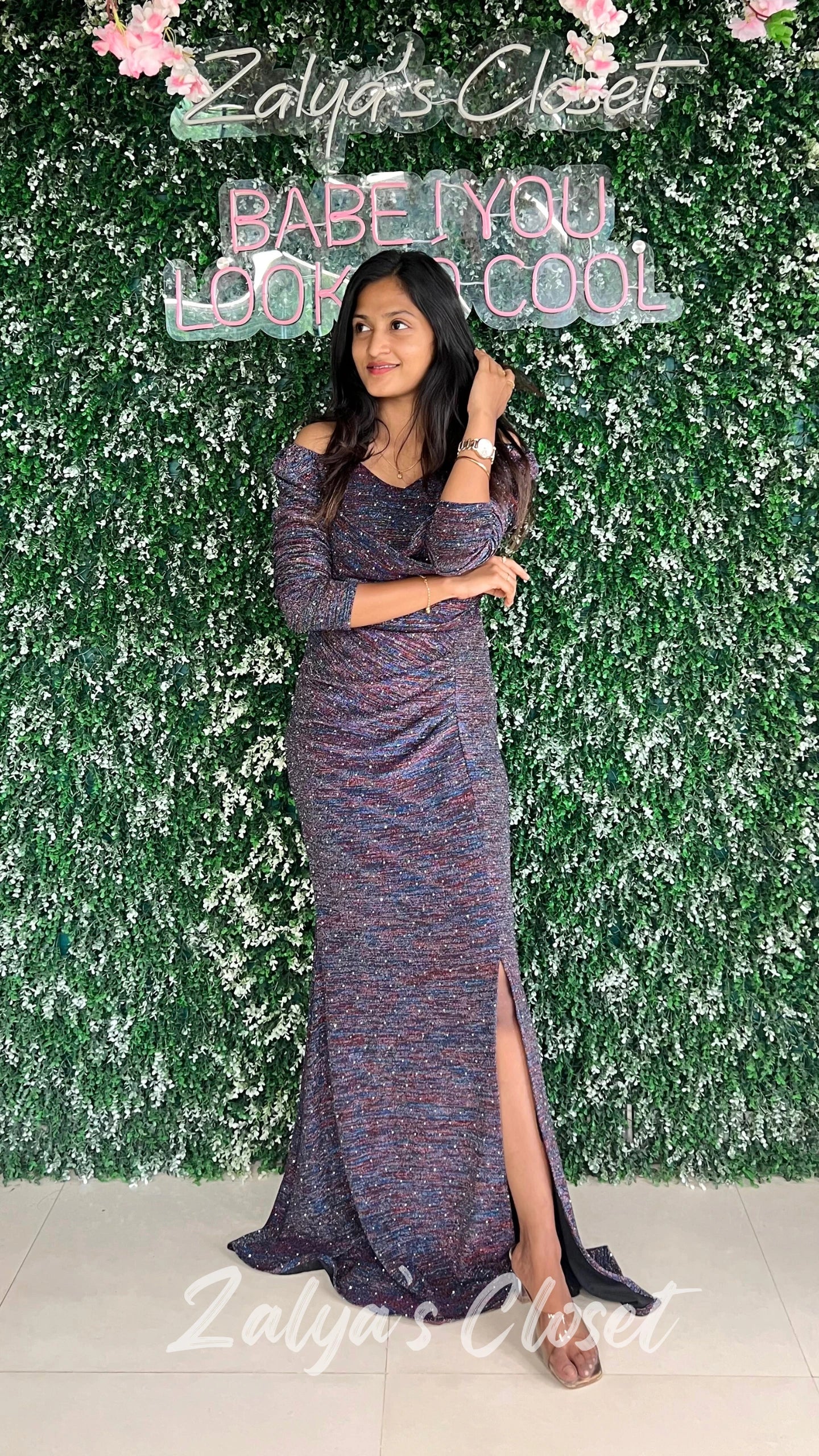 Sweet Heart Neck Full Length Party Wear image 13