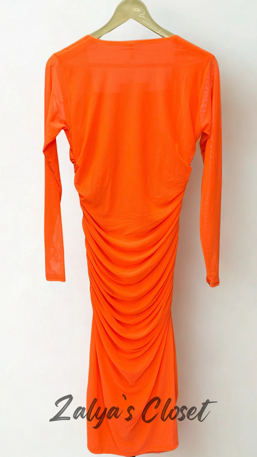 Full length Square Neck Bodycon Dress image 14