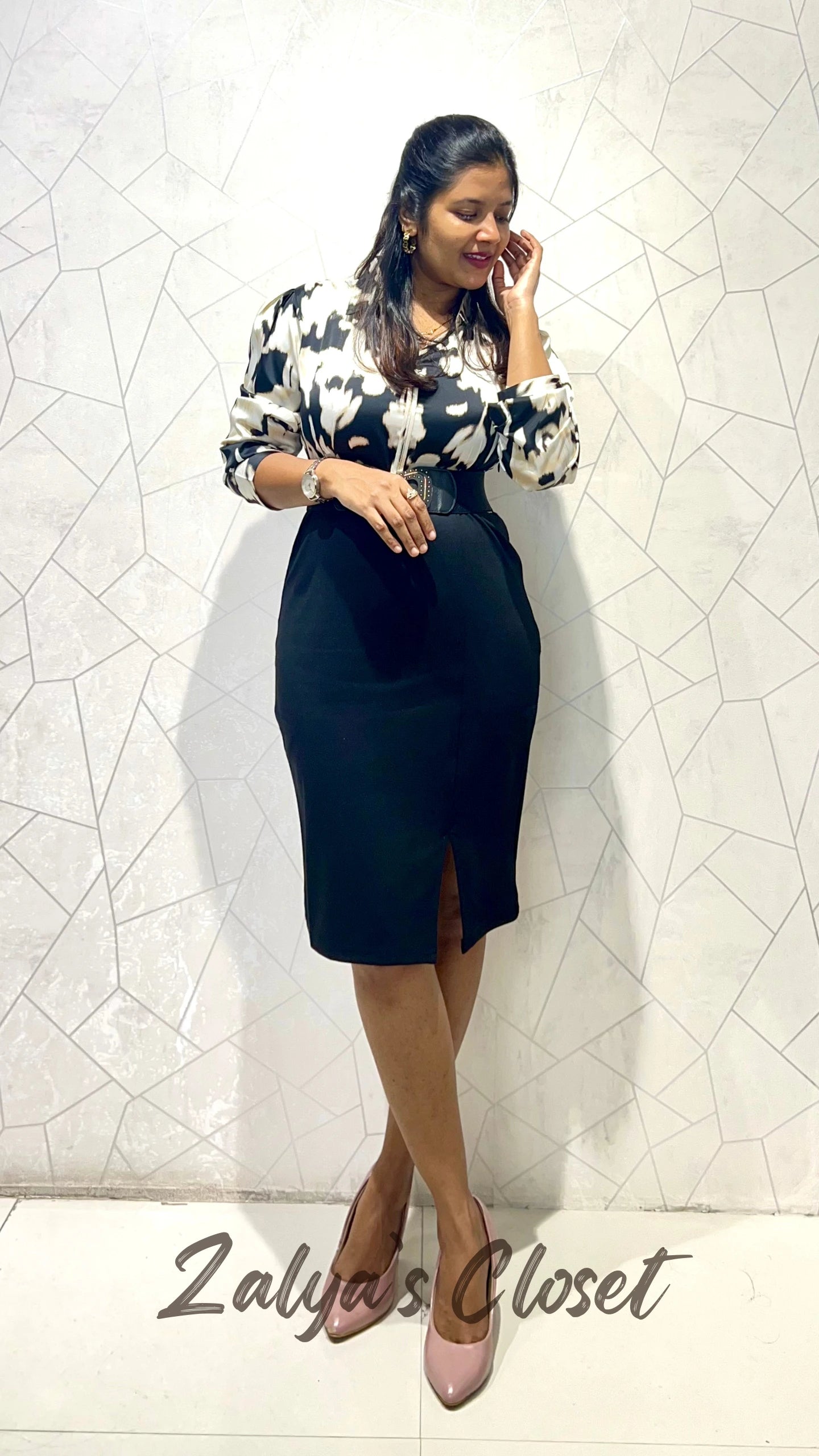 Formal Dress - Black image