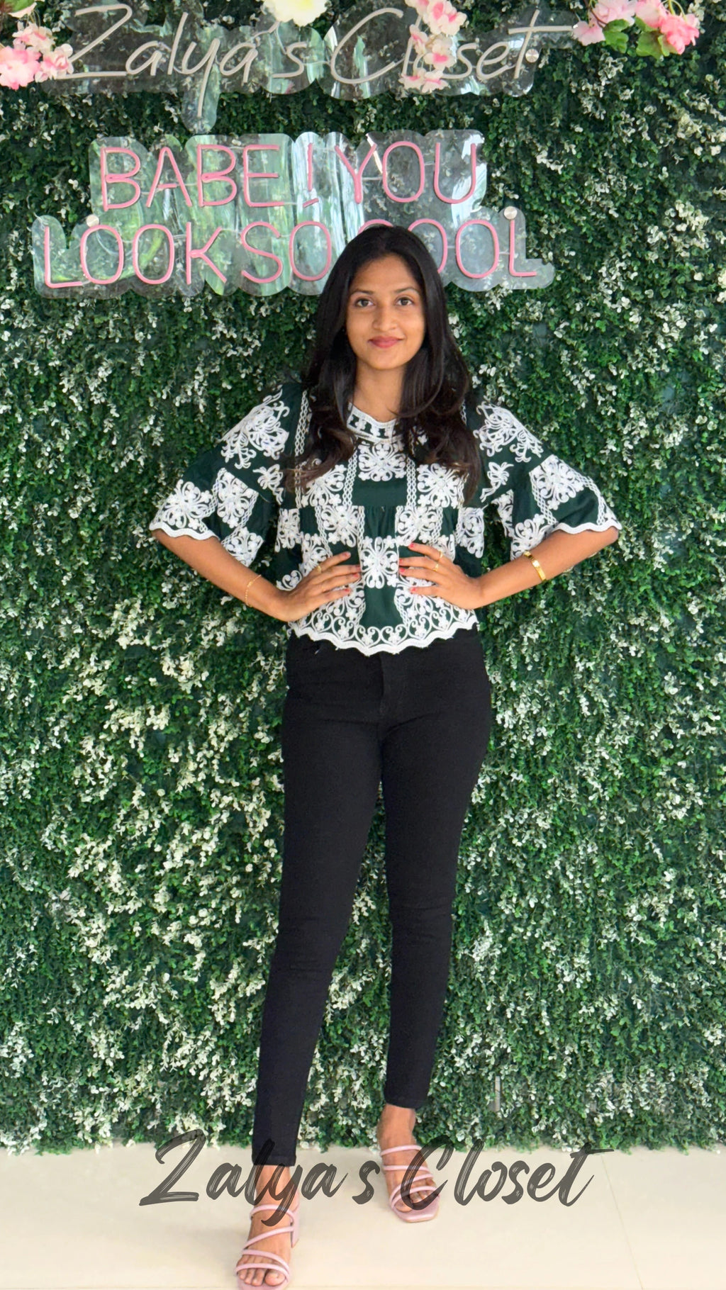 Top with Embroidered Detailing image 0