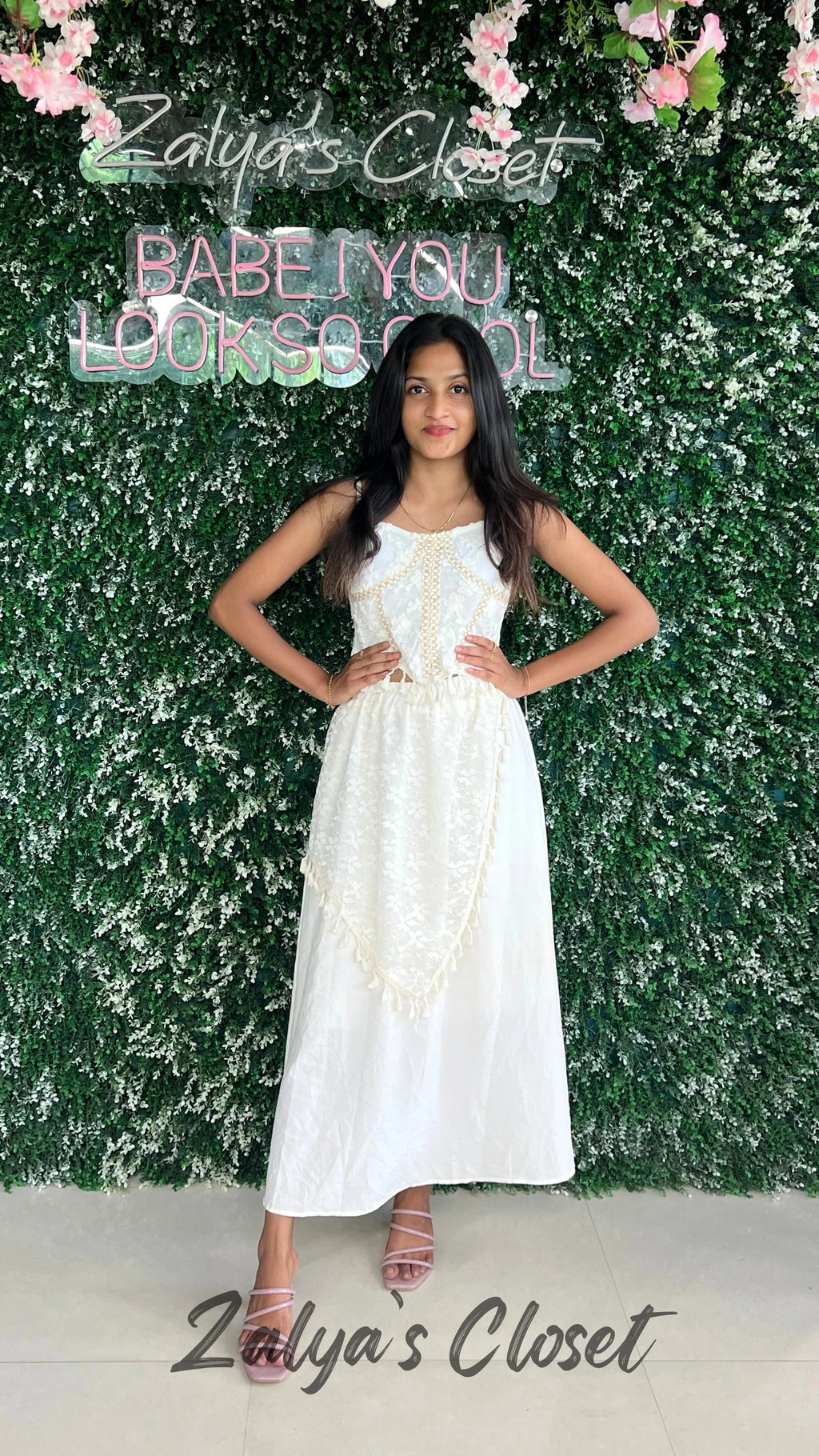 Beach Wear White Dress image 0