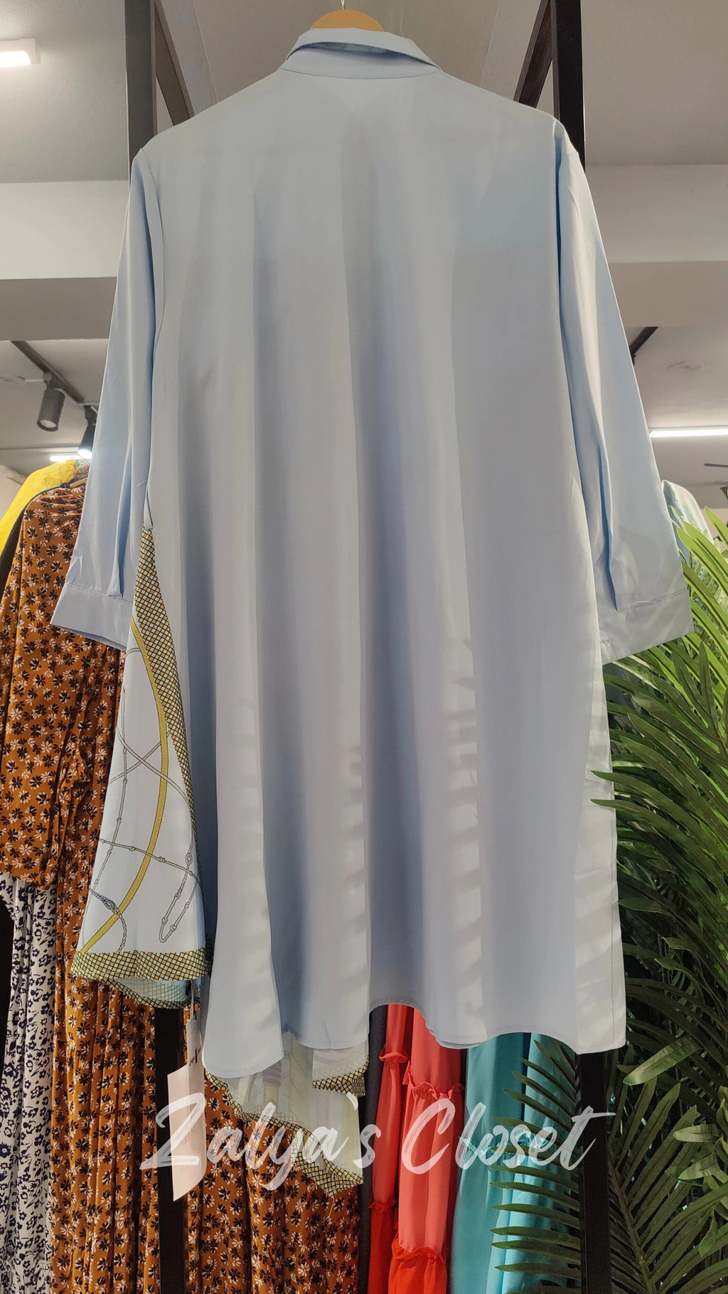 Asymmetric Long Shirt Imported image 22