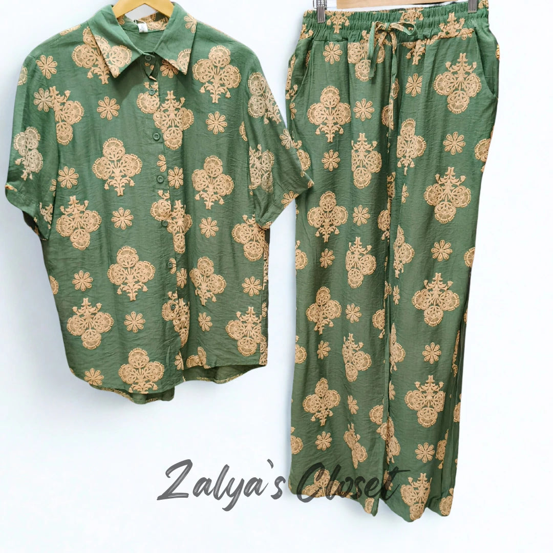 Imported Printed Co-ord Set image 2