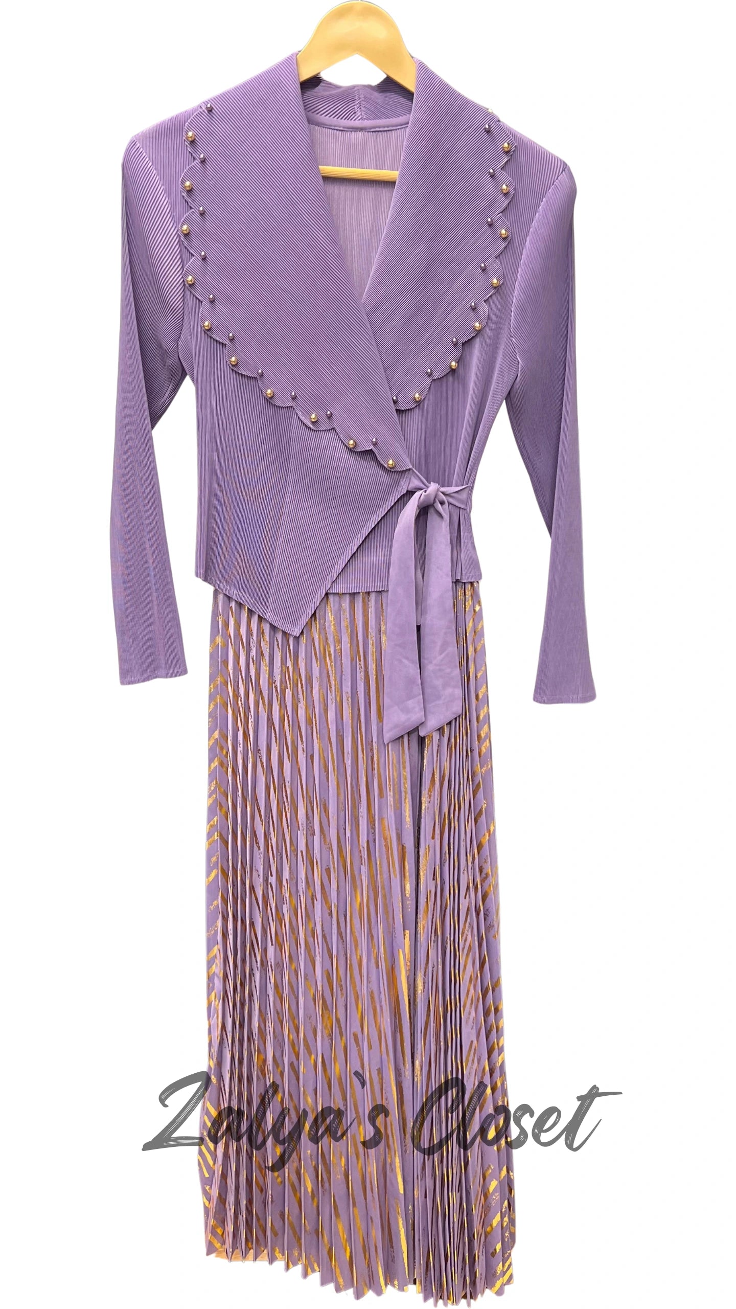 Imported Party Wear Foil Work Magic Dress image 6