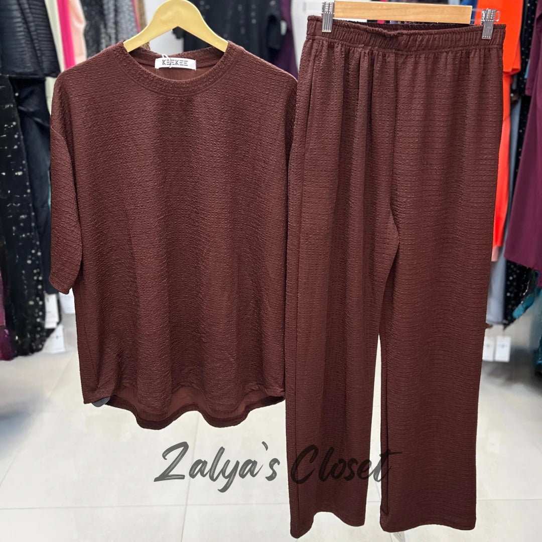 Solid Color Co-ord Set image 14