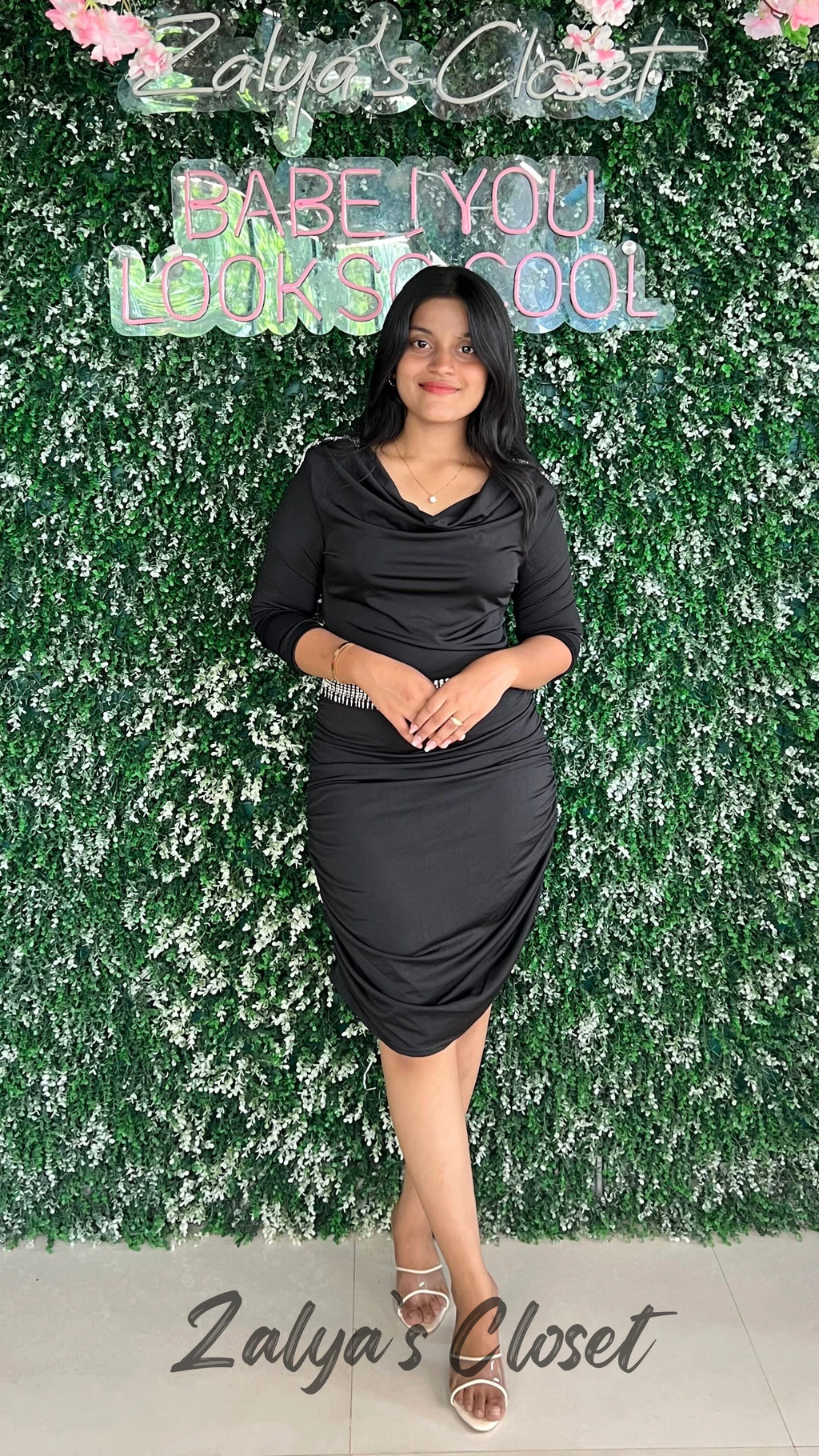 Party wear Dress with Stone Details image 0