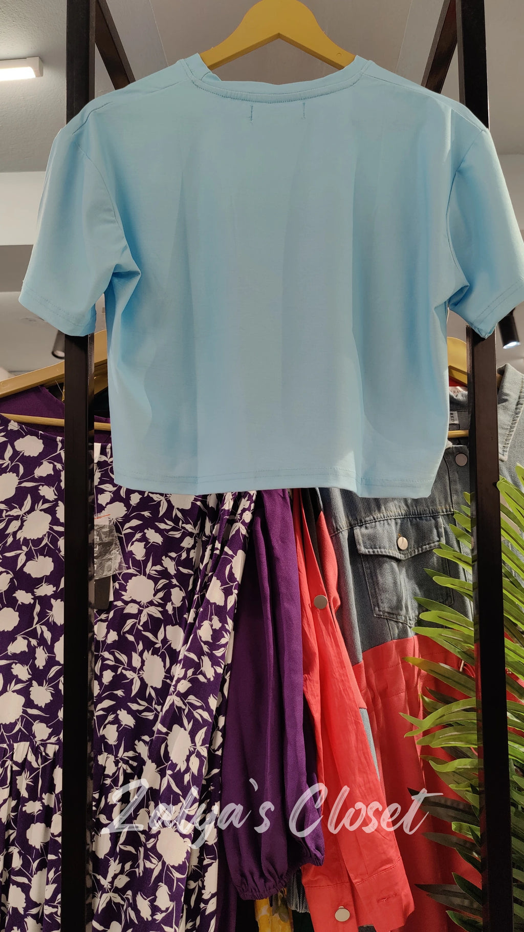 Cropped Cartoon Printed T- shirt image 20