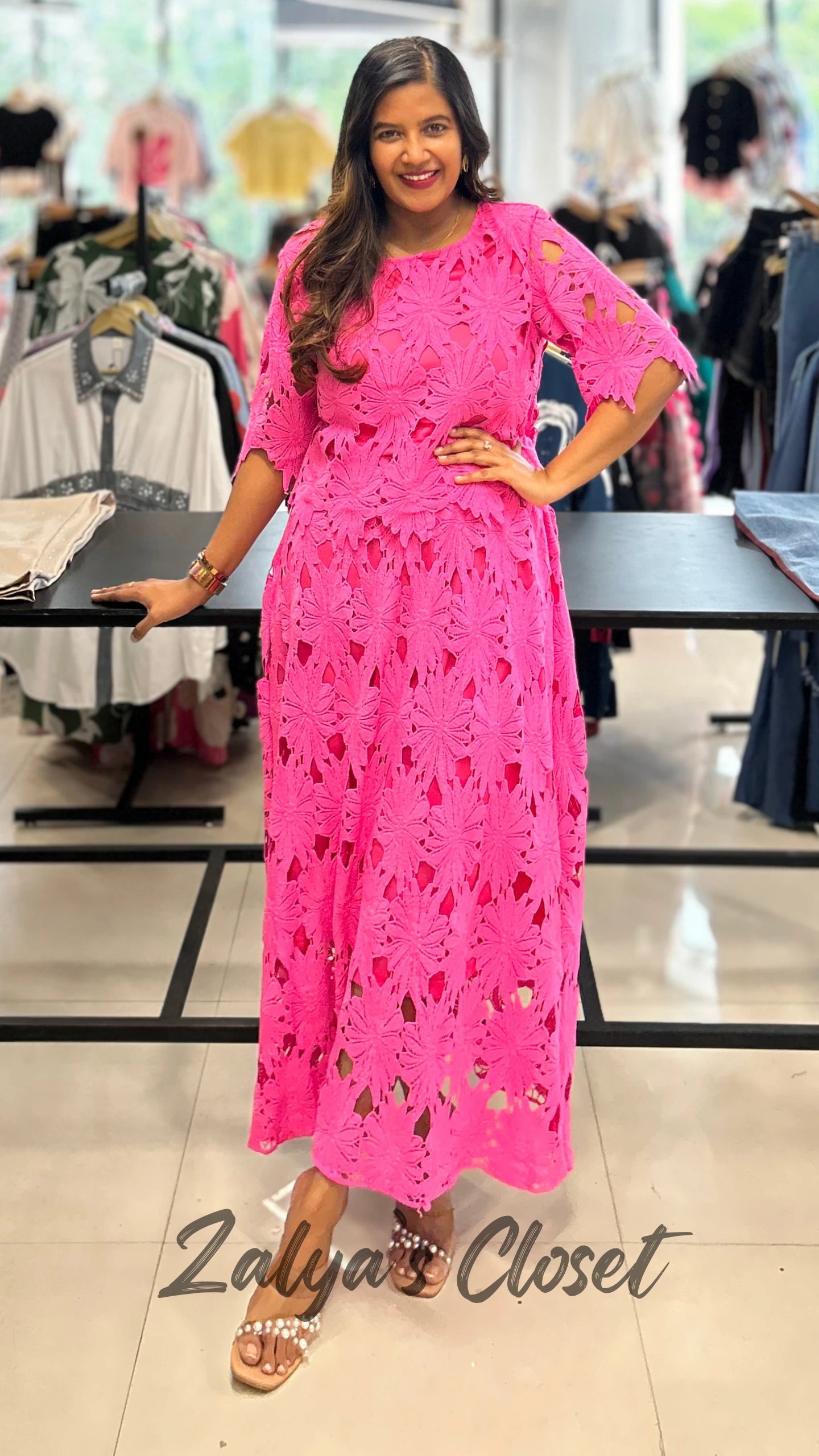 Imported Lace Top and Skirt Set image 0