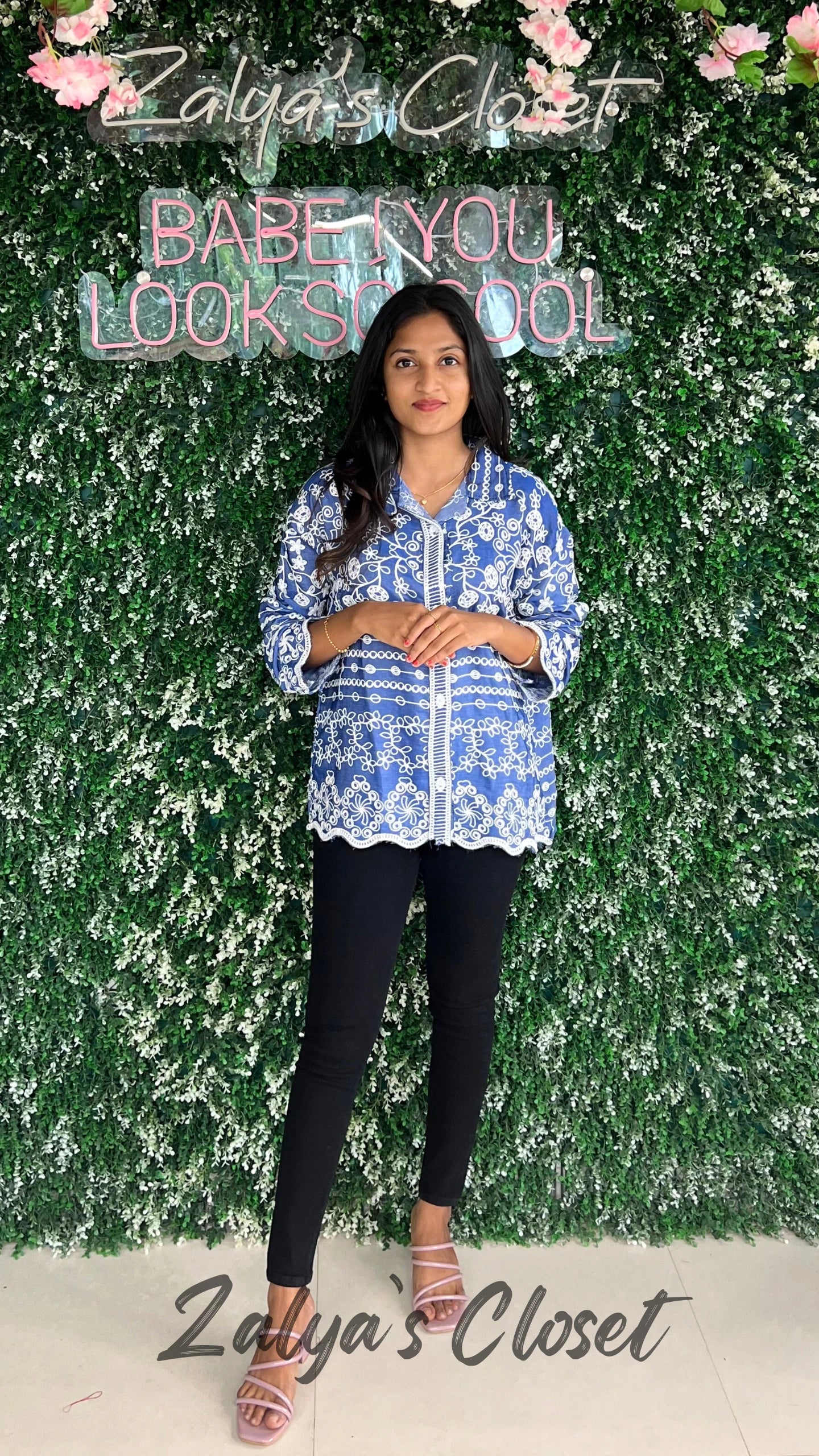 Fully Embroidered Shirt image 0