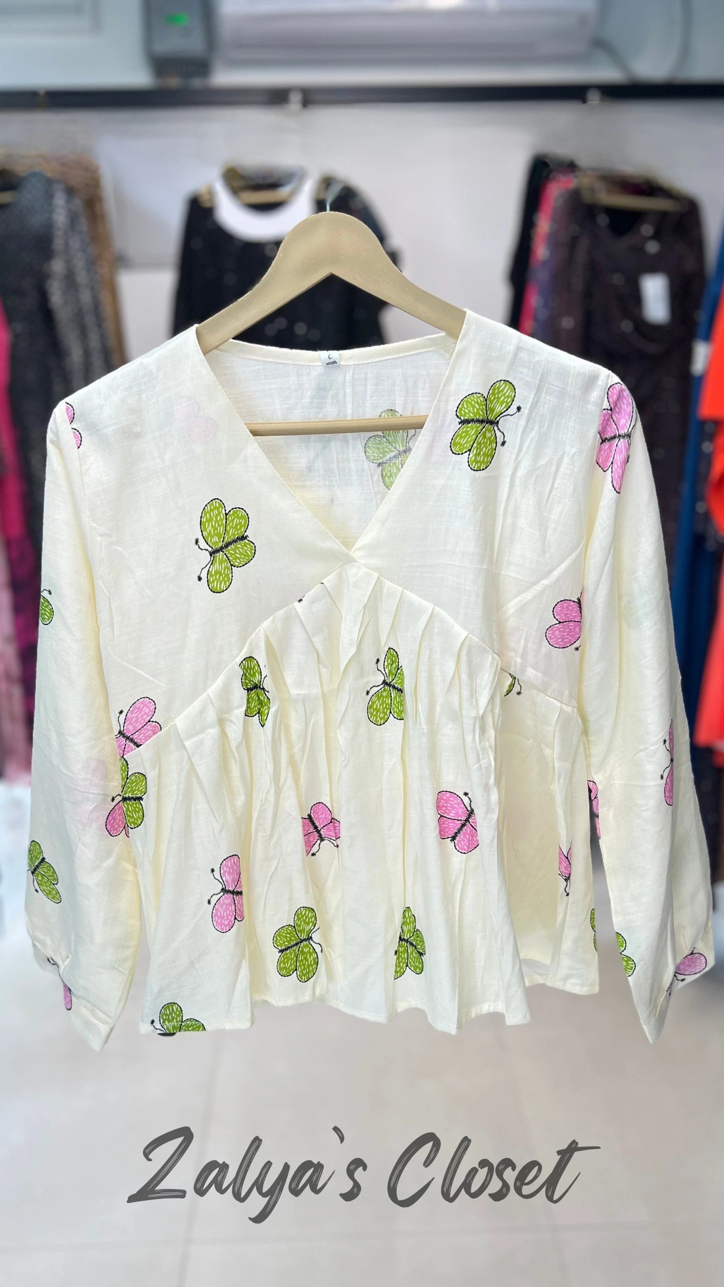 Butterfly White Tops image 3