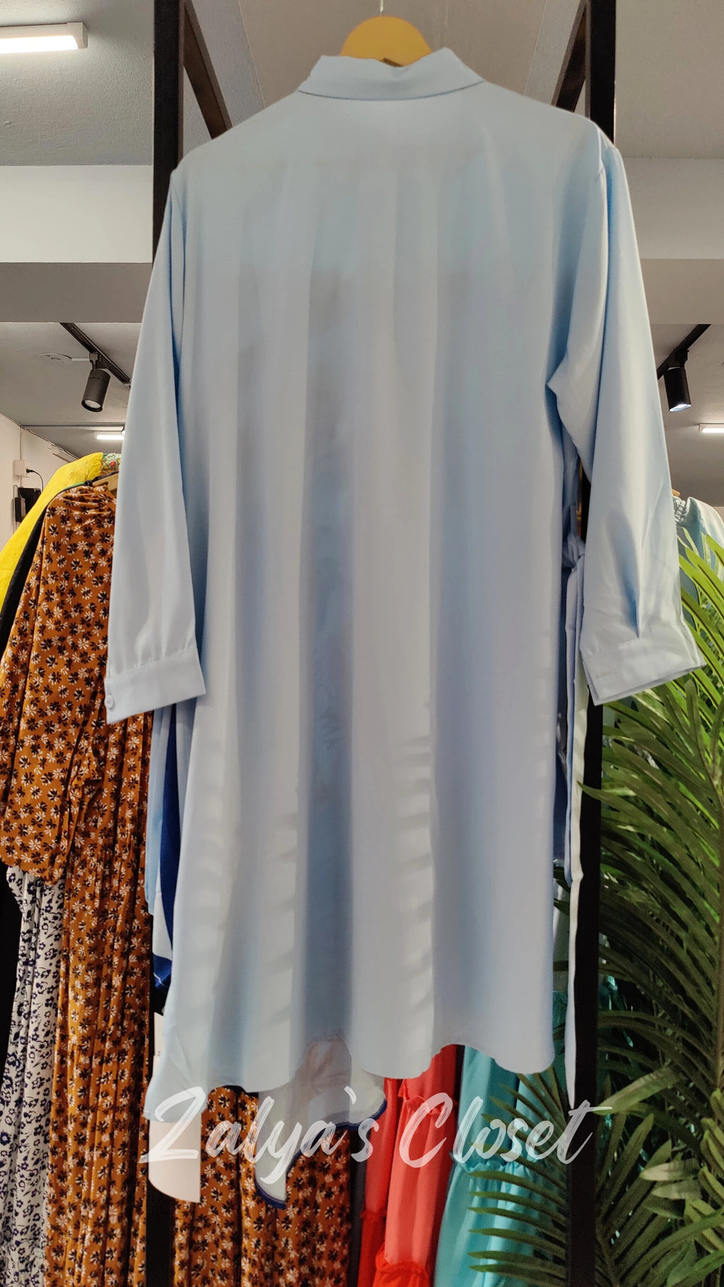 Asymmetric Long Shirt Imported image 18