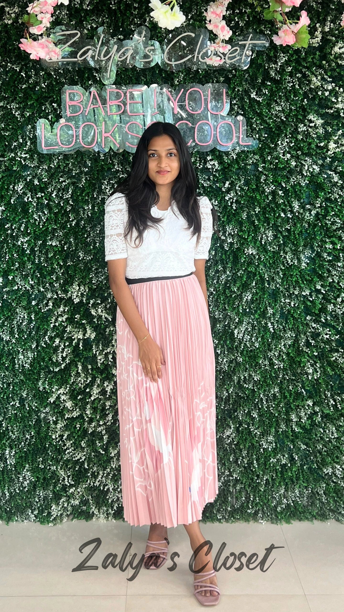 Imported Bottom Flower Printed Skirt image 10