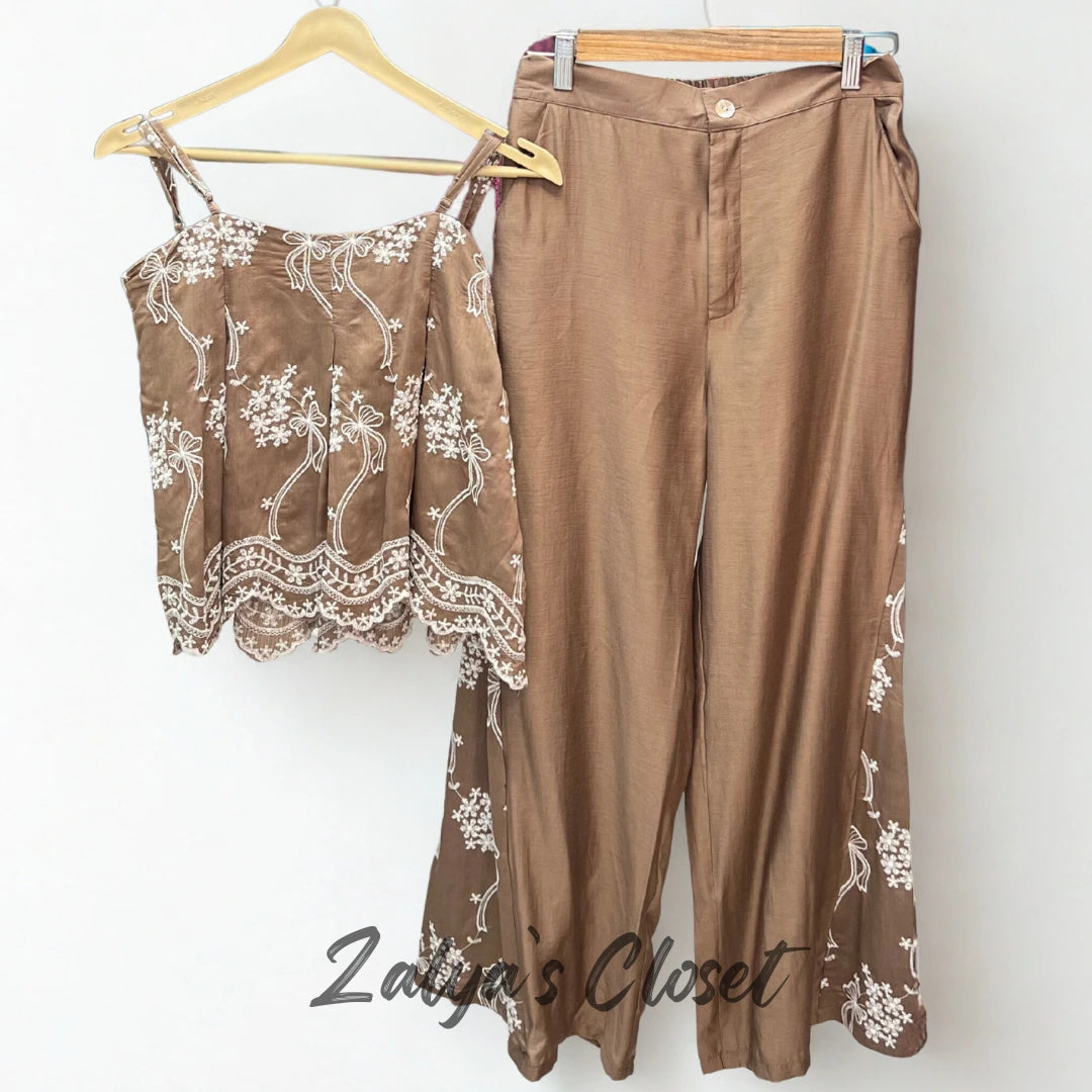 Top and Pant Side Printed Co-ord Set image 9