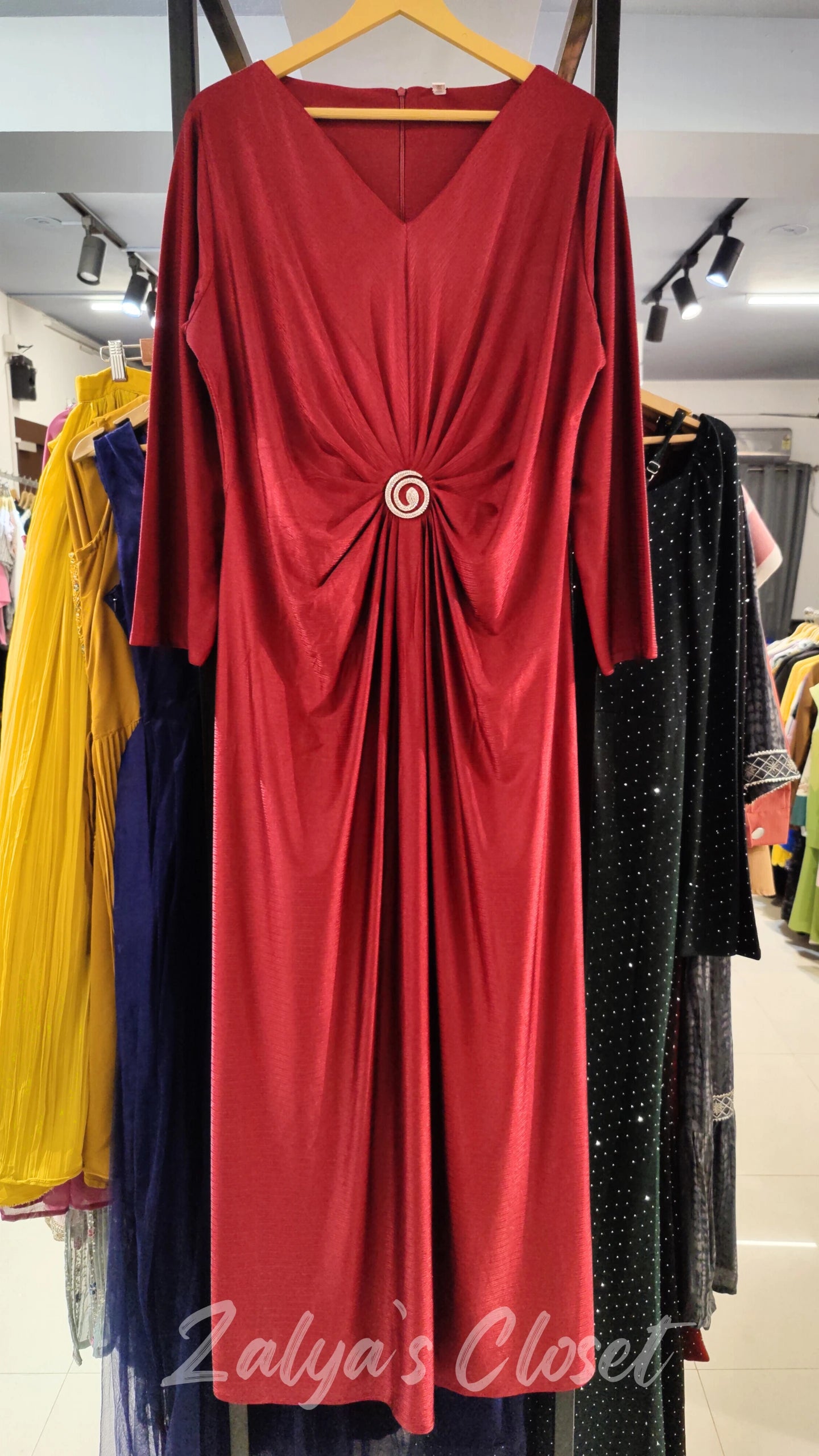 Simple Classy Full Length Dress image 8