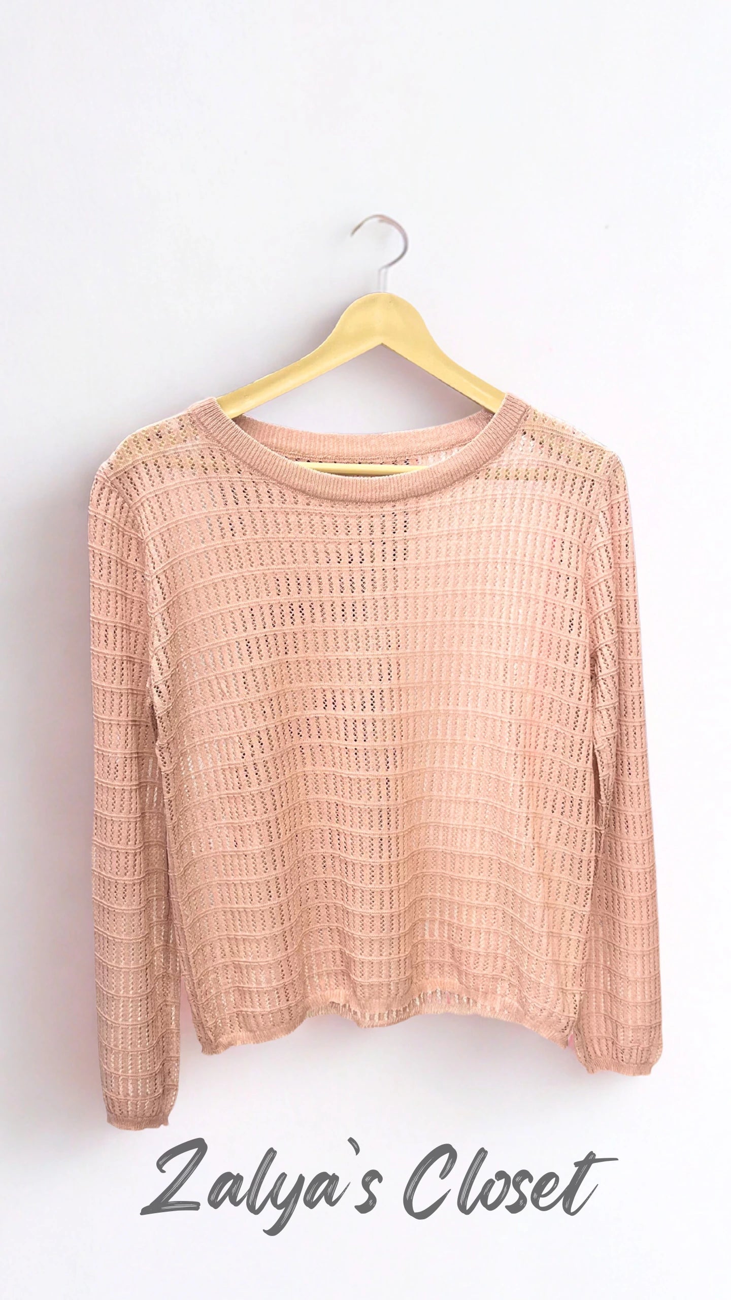 Imported Crochet Tops - Pink image