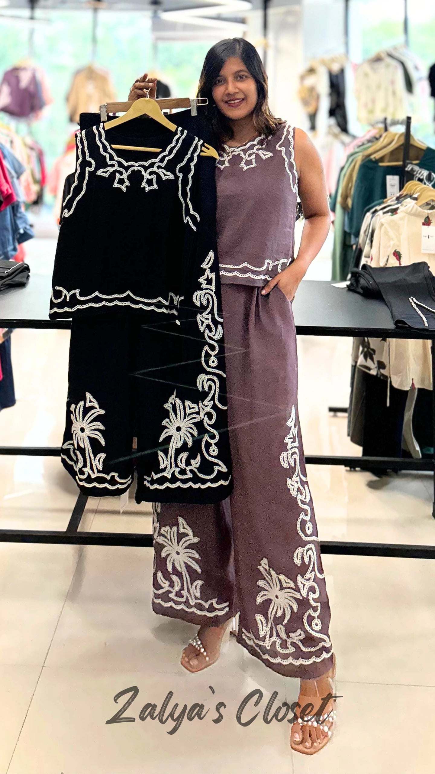 Embroidered Co-ord Set image 1