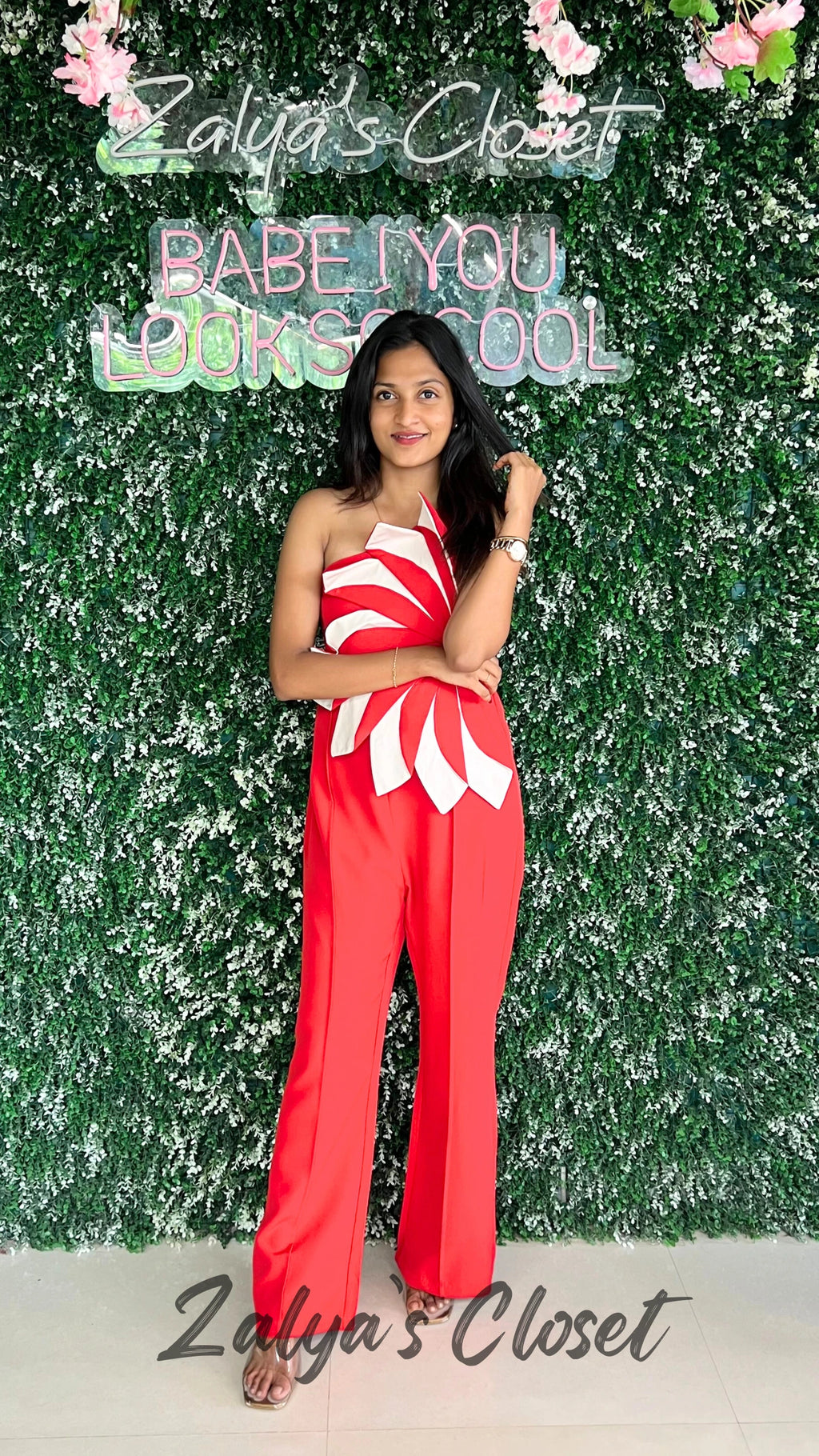 Imported Flower Designer Jumpsuit image 6