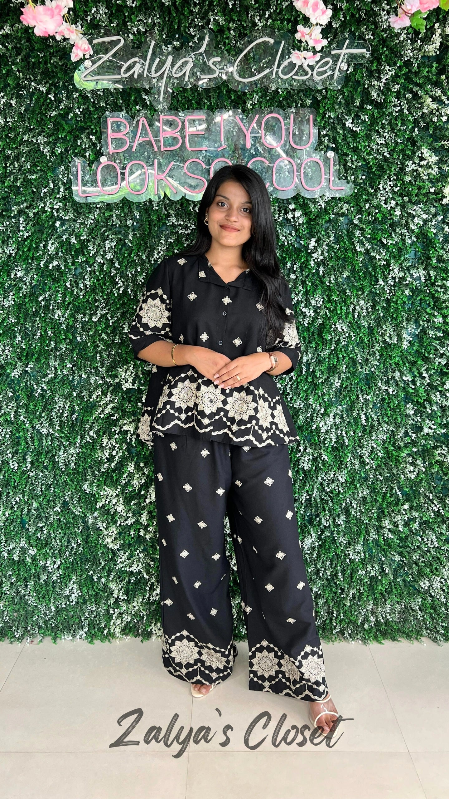 Imported Bottom Printed Co-ord Set image 1