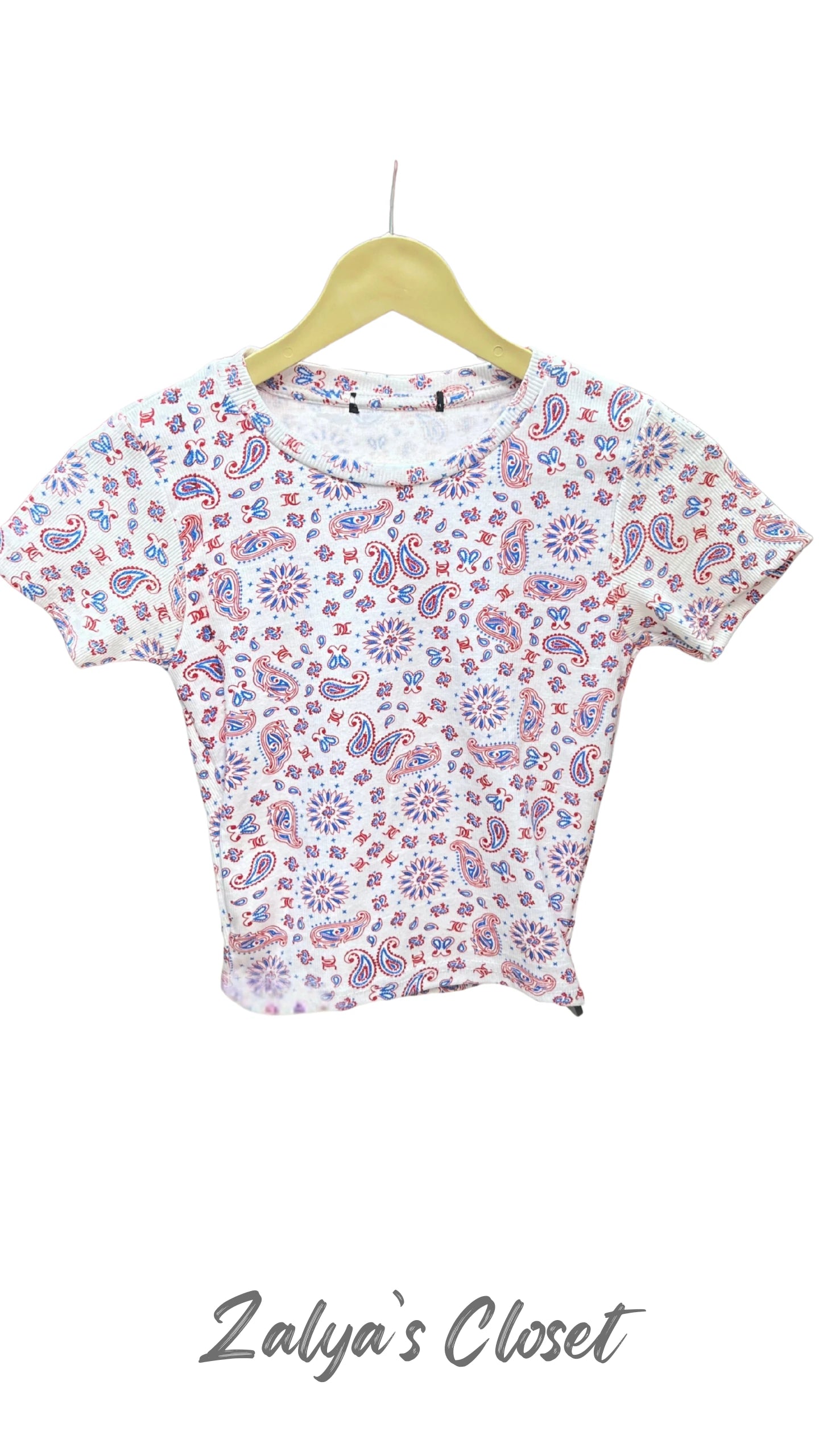 Printed Tops - Purple image