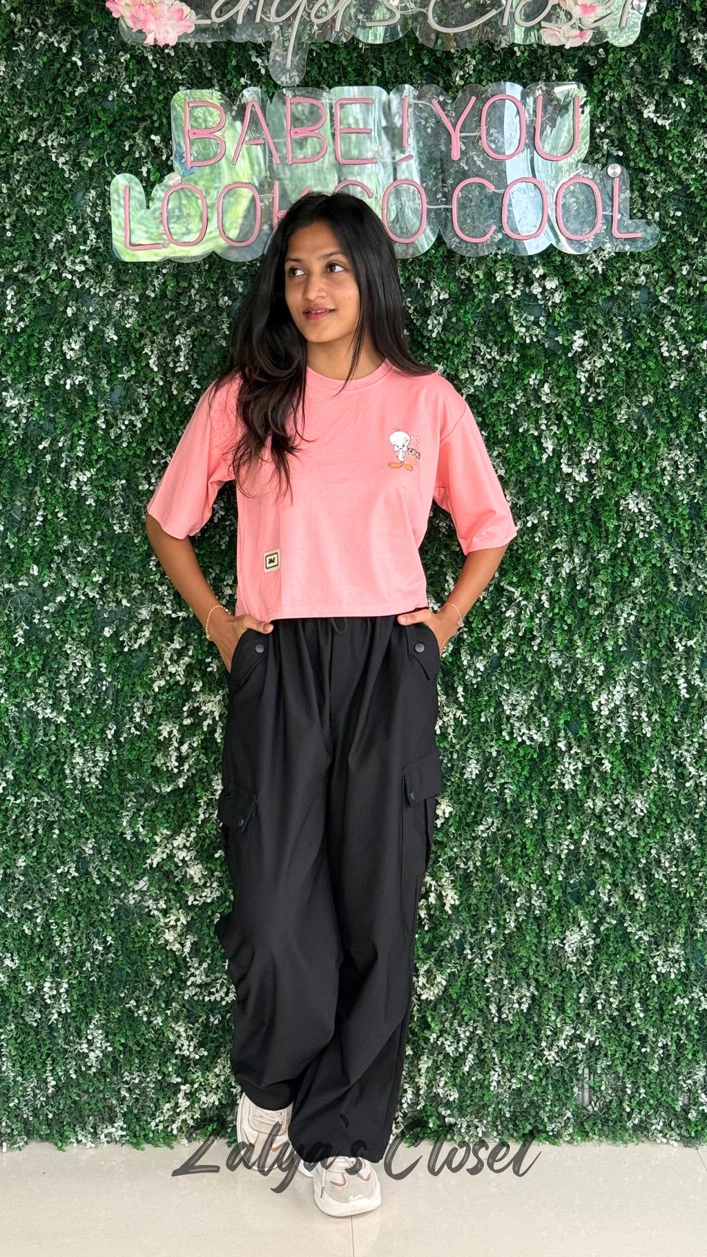 Printed Premium T-Shirts - Peach image