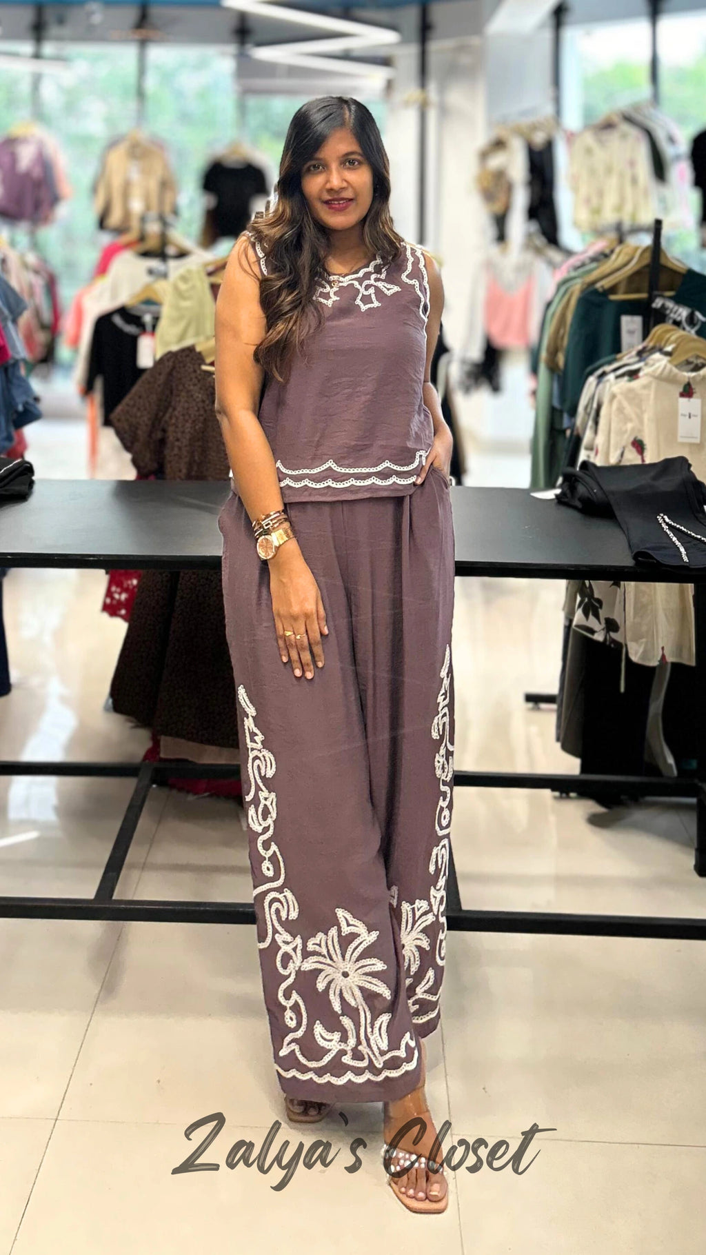 Embroidered Co-ord Set image 2