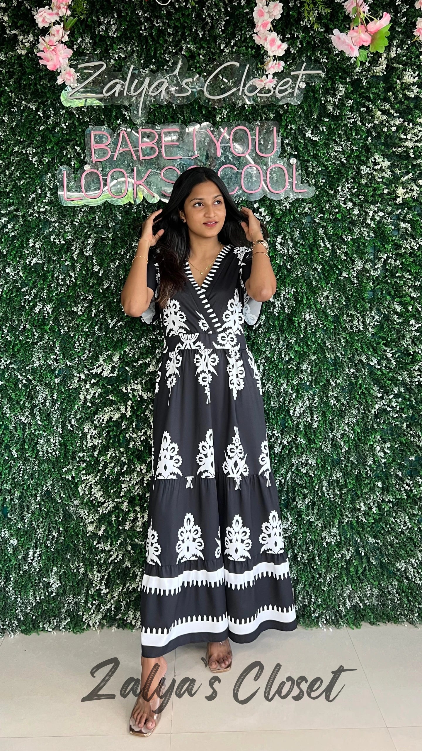 Imported Printed Dress image 9