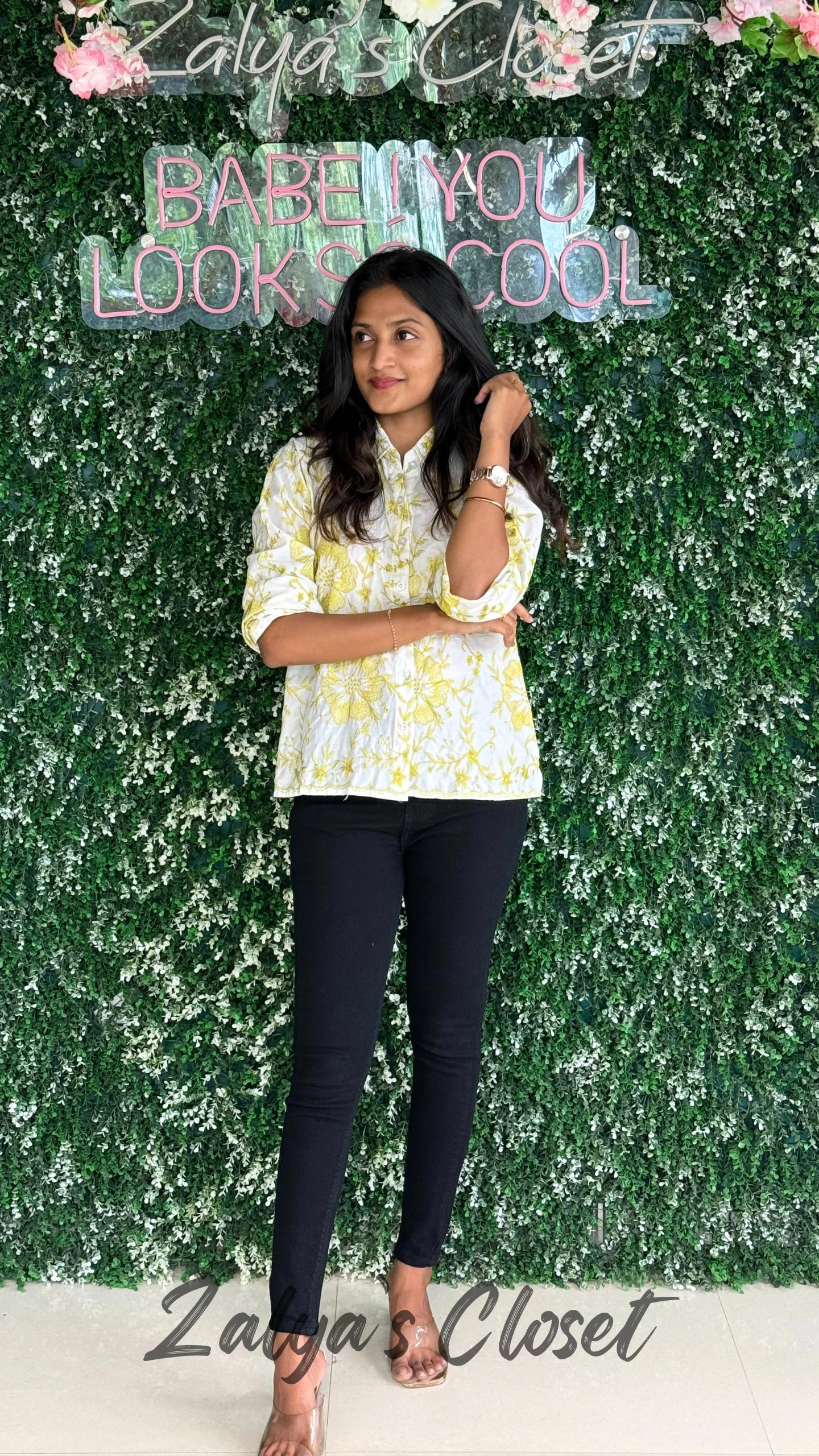 Flower Embroidered Tops image 17