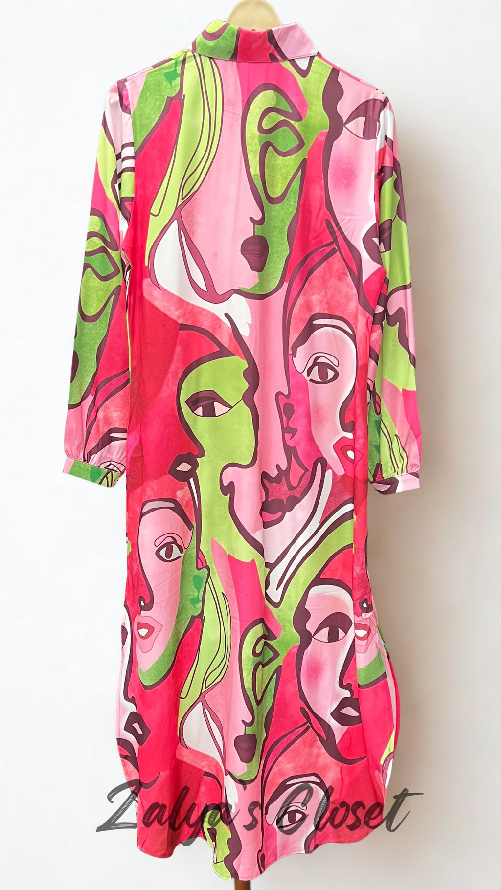 Funky Printed Shirt Dress image 6