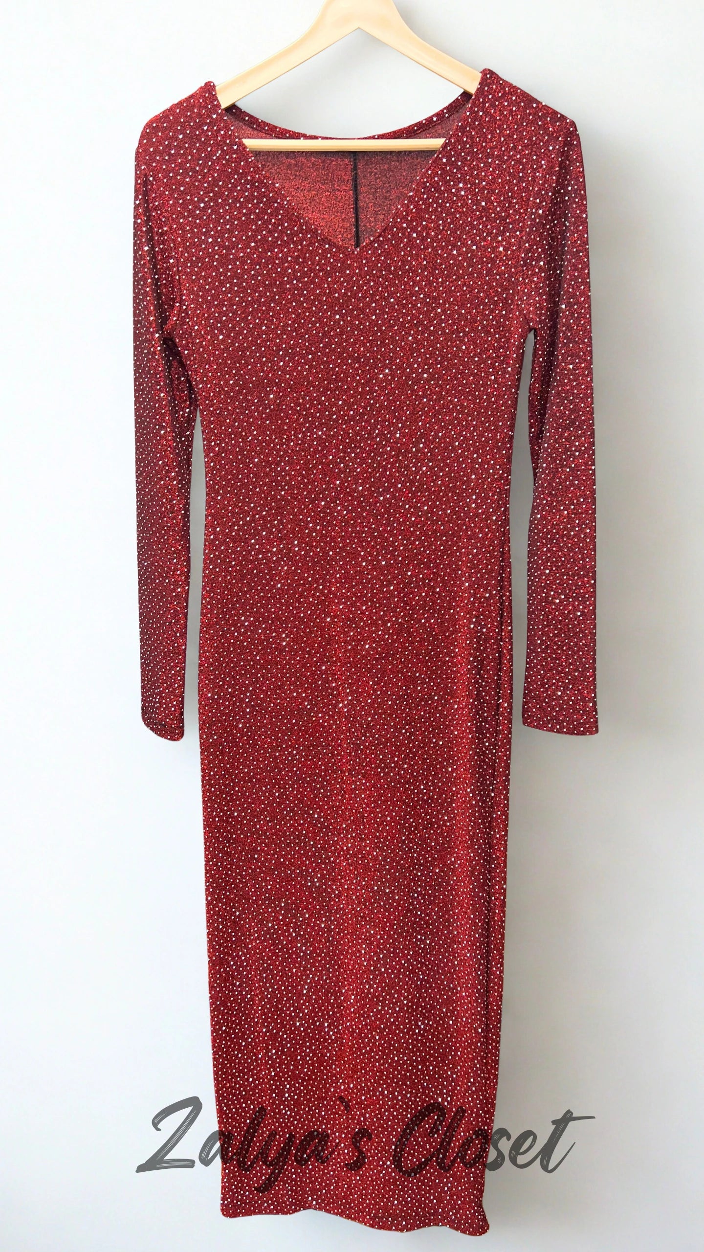 Imported V-neck Full Sleeves Party Wear image 0