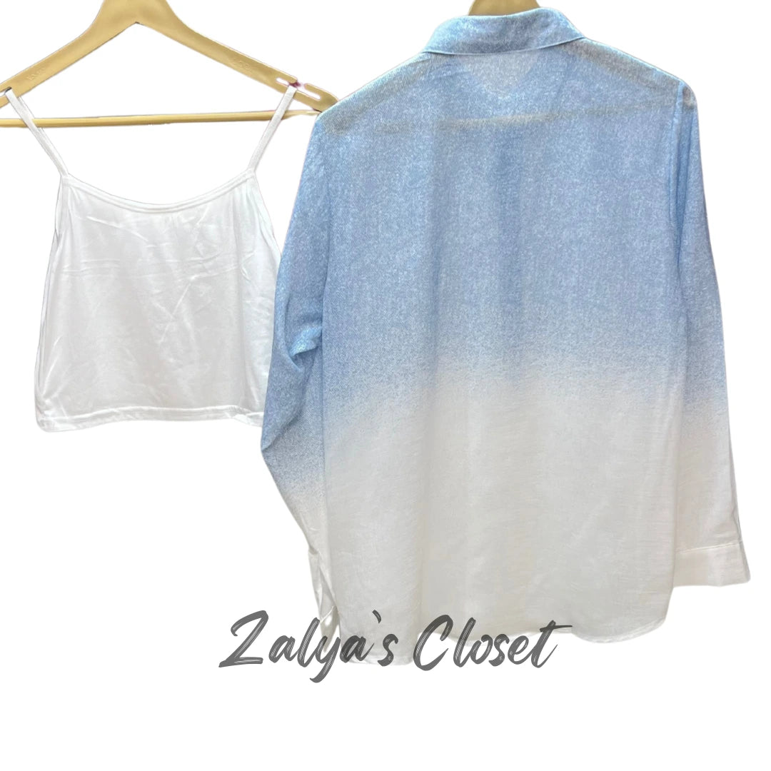 Ombre Shaded Shirts Imported image 6