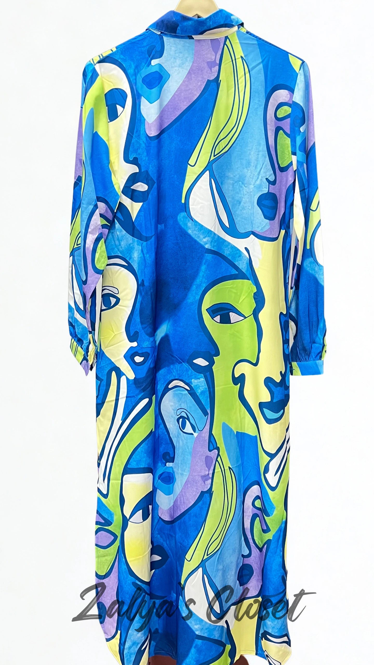 Funky Printed Shirt Dress image 3