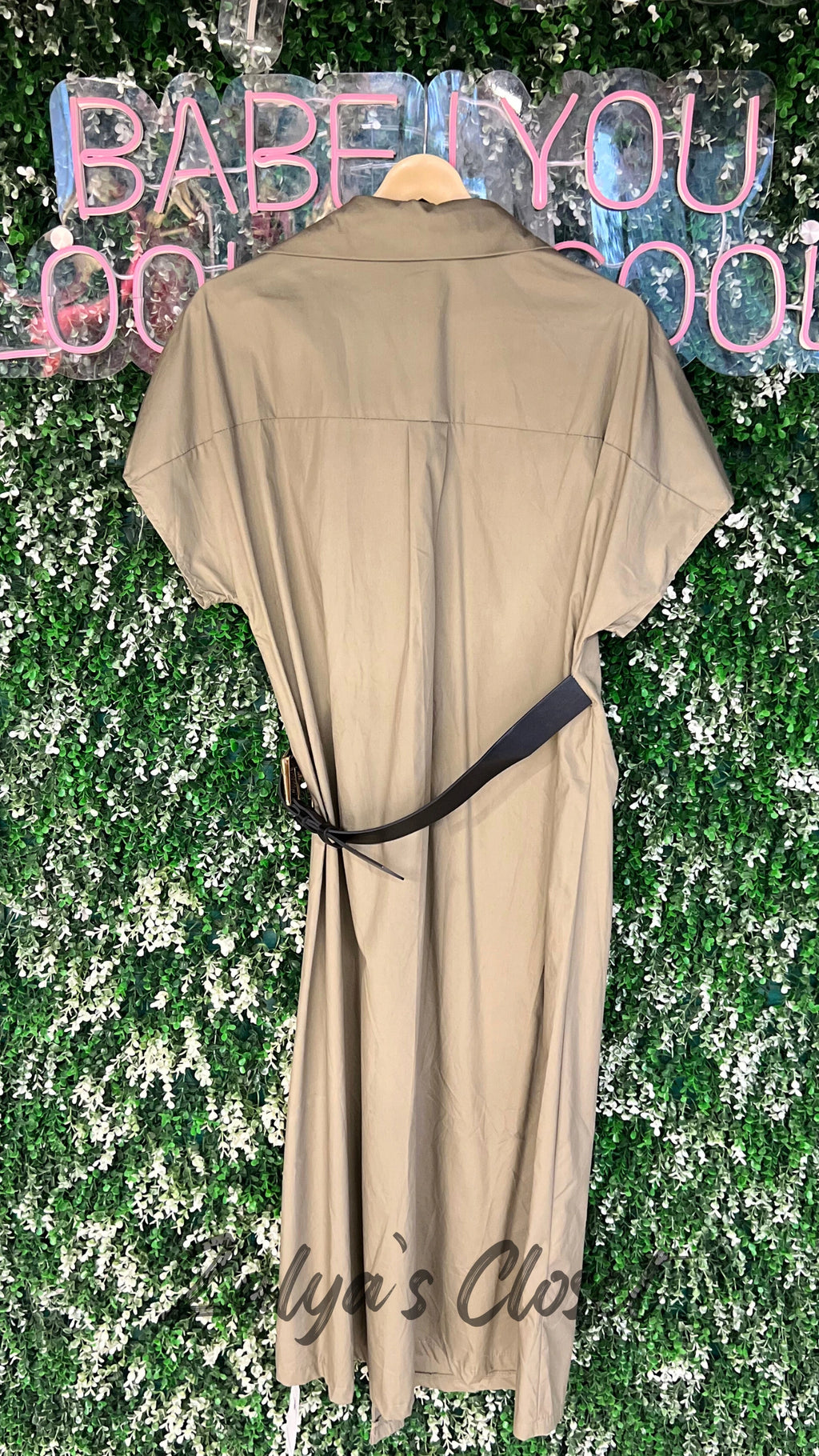 Asymmetrical Cotton Imported Dress