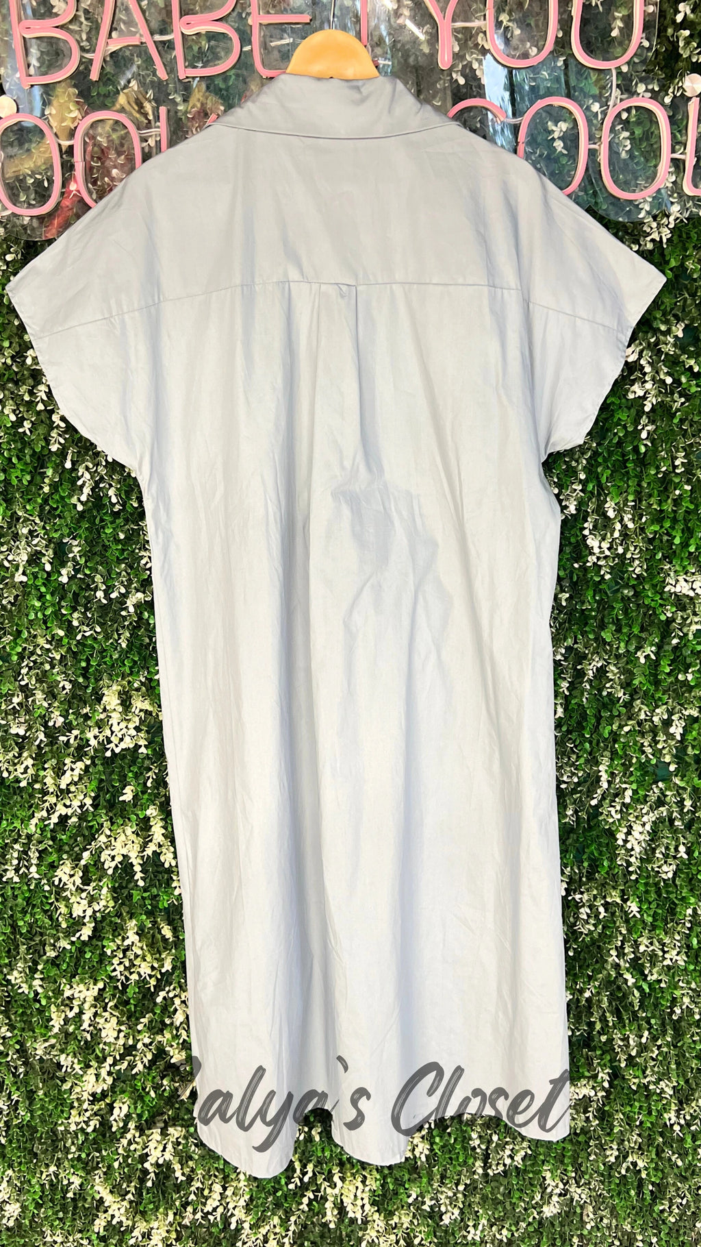 Asymmetrical Cotton Imported Dress