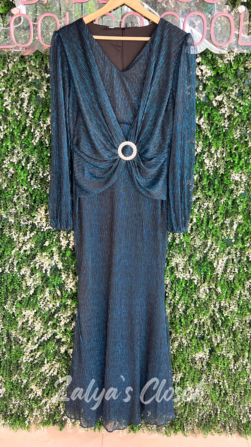 Attached Belt Design Party Wear