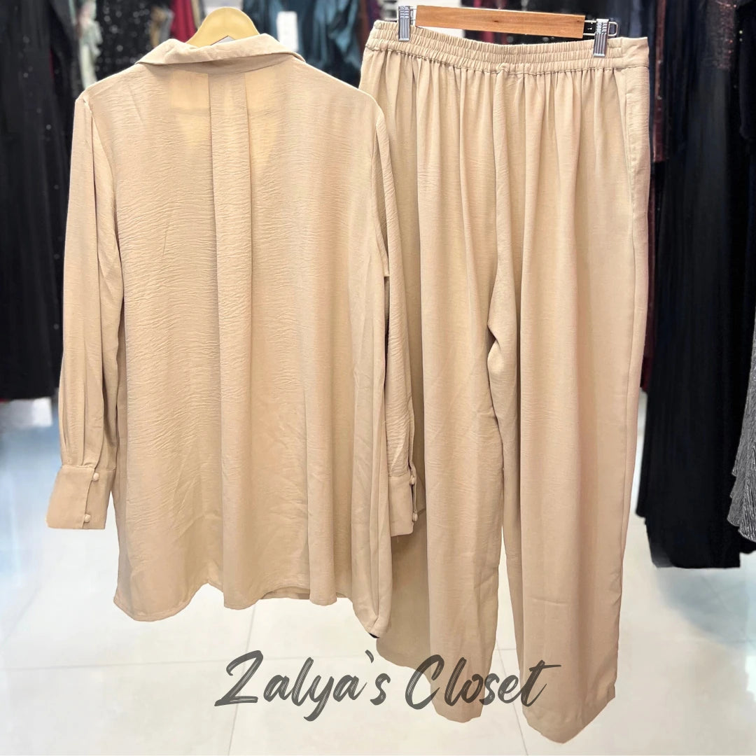 Beiae Yoke Detail Co-ord Set