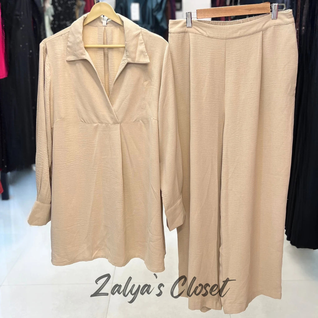 Beiae Yoke Detail Co-ord Set