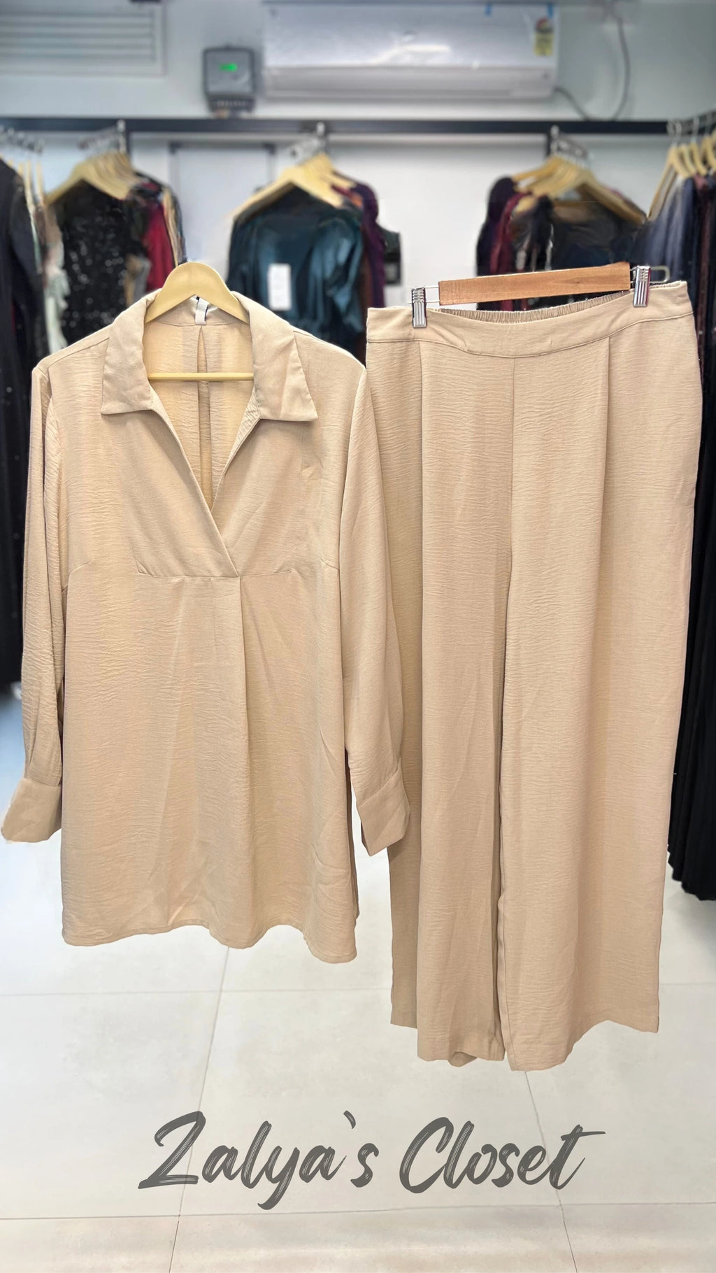 Beiae Yoke Detail Co-ord Set