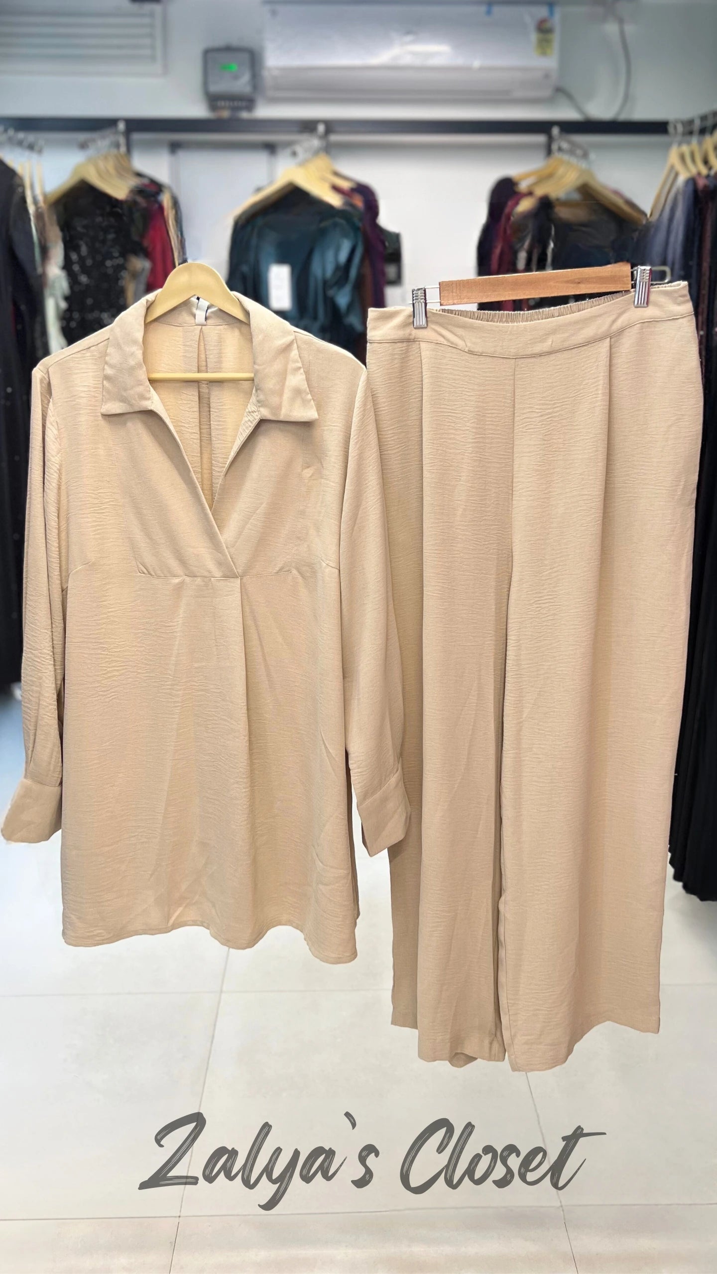 Beiae Yoke Detail Co-ord Set