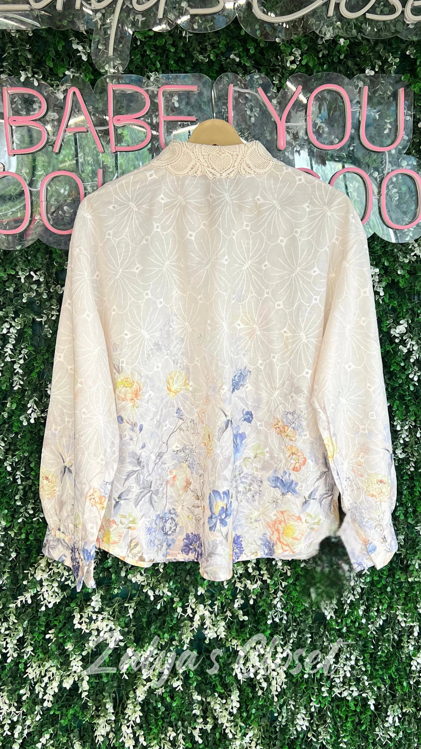 Bottom Printed Embroidered Shirts