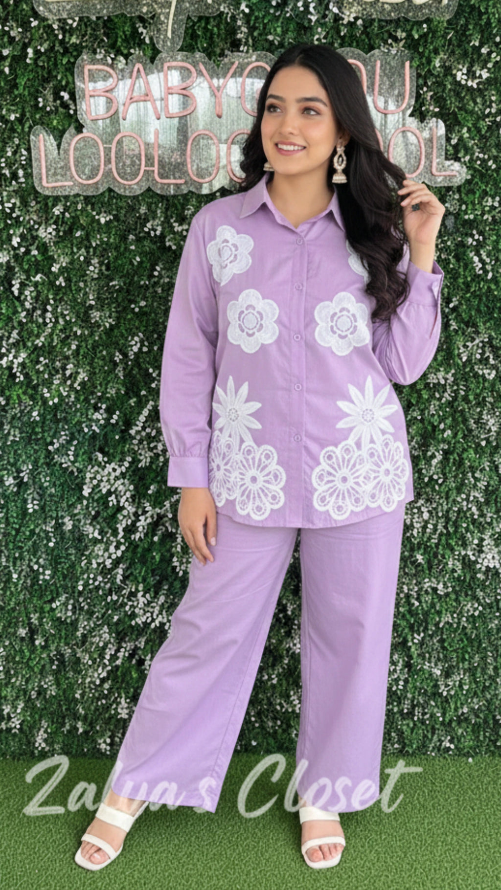 Embroidered Co-ord Set